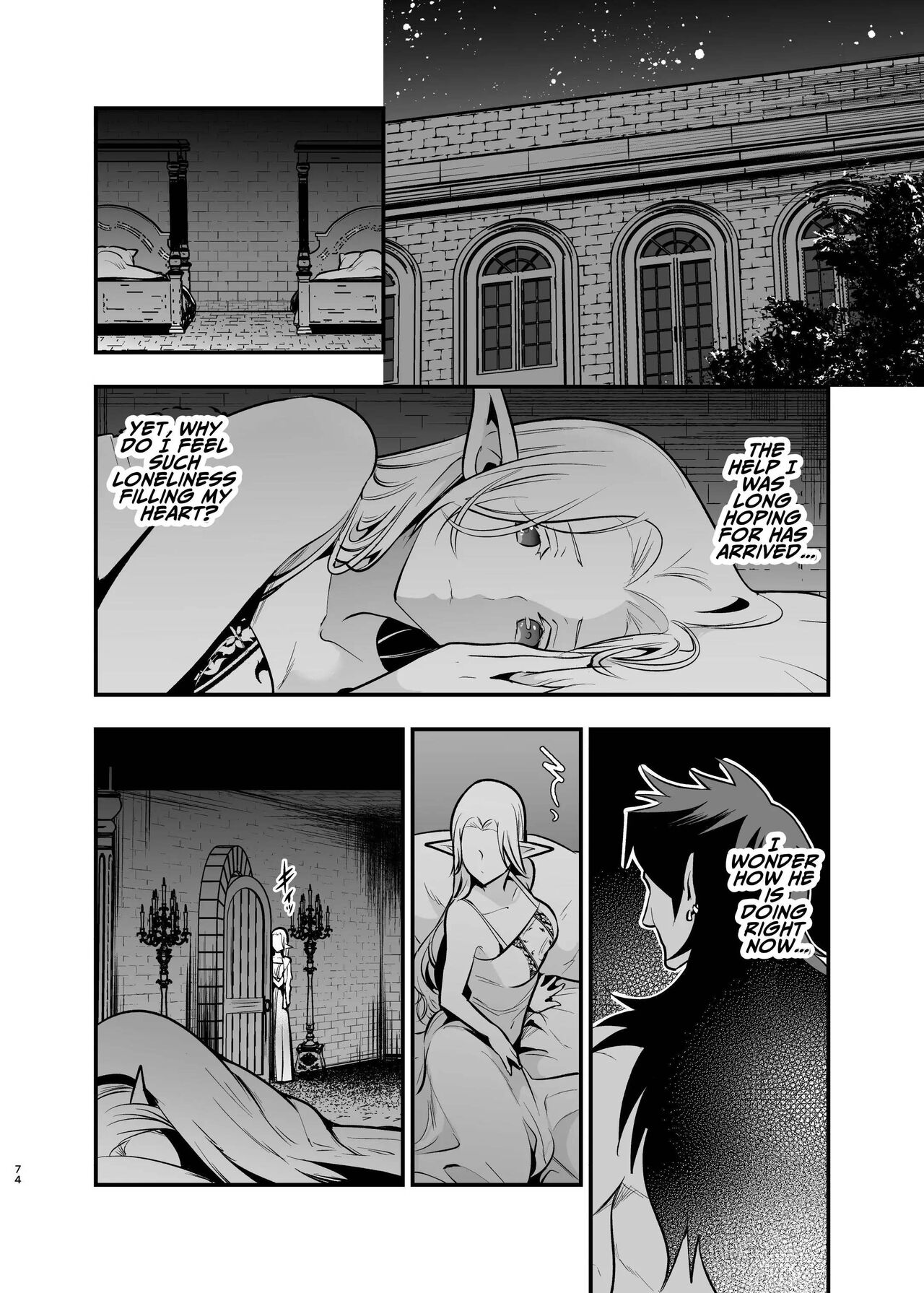 [Jewelry Box (Tamaki Nao)] Orc no Hanayome ~Saraware Elf wa Kairaku ni Ochiru~ | Orc Bride ~Abducted Elf Corrupted by Pleasure~ [English] image number 72