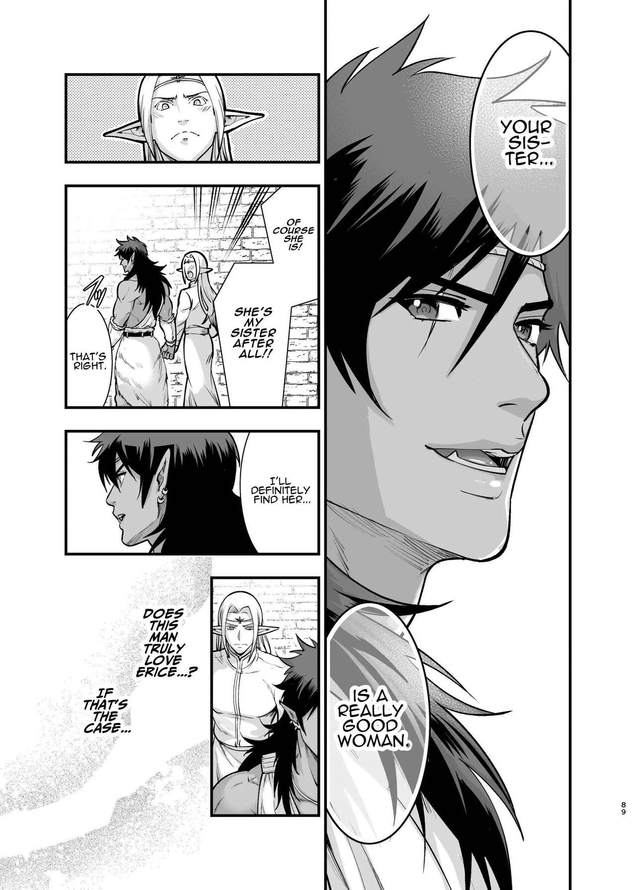 [Jewelry Box (Tamaki Nao)] Orc no Hanayome ~Saraware Elf wa Kairaku ni Ochiru~ | Orc Bride ~Abducted Elf Corrupted by Pleasure~ [English] image number 87