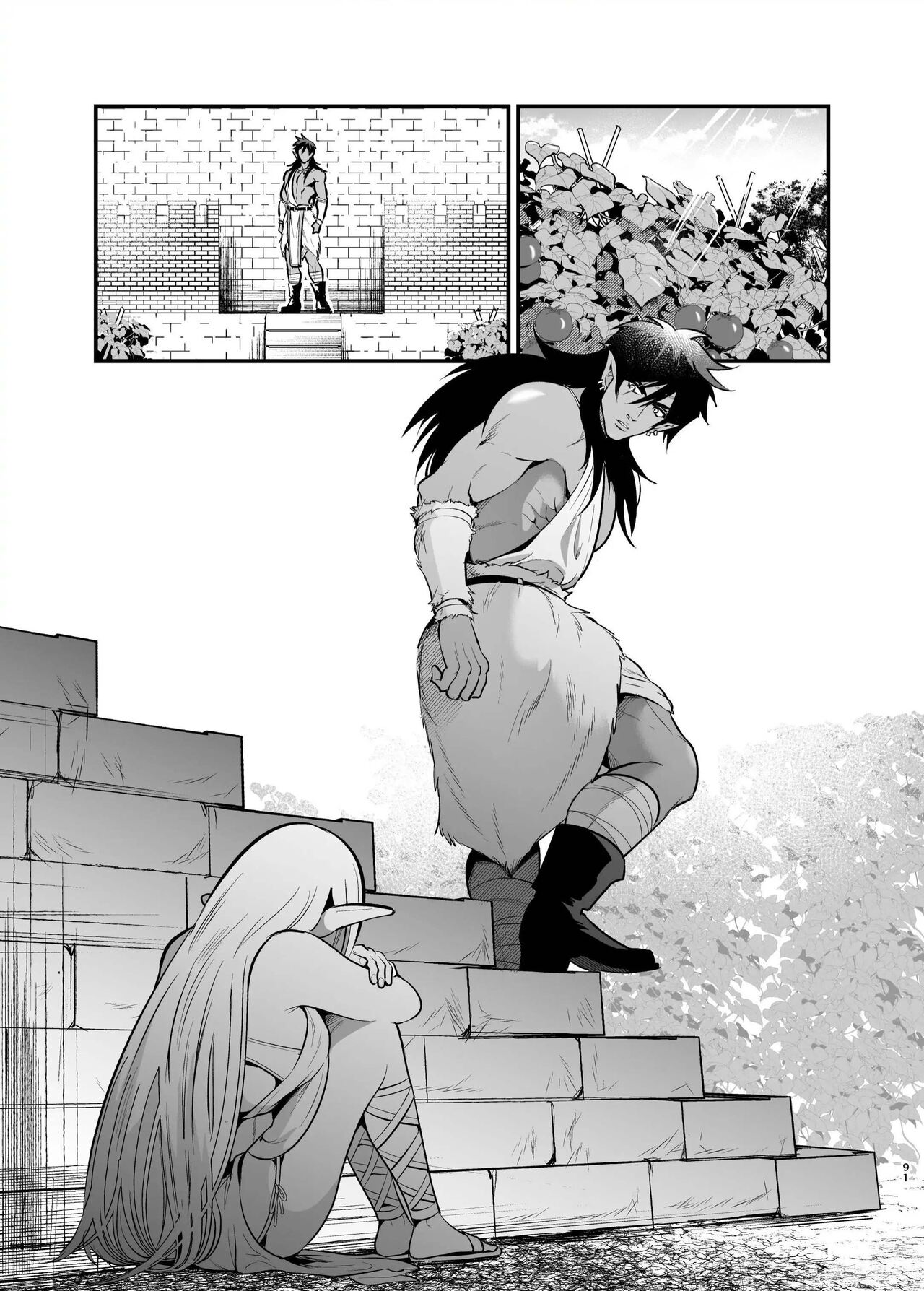 [Jewelry Box (Tamaki Nao)] Orc no Hanayome ~Saraware Elf wa Kairaku ni Ochiru~ | Orc Bride ~Abducted Elf Corrupted by Pleasure~ [English] image number 89