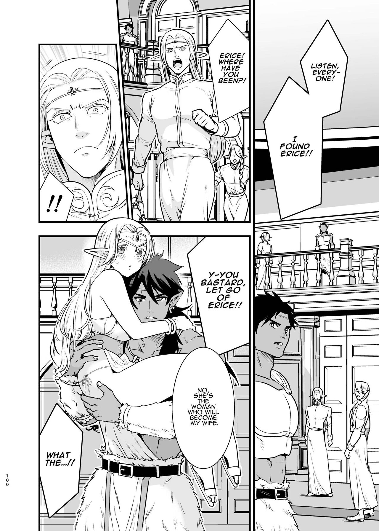 [Jewelry Box (Tamaki Nao)] Orc no Hanayome ~Saraware Elf wa Kairaku ni Ochiru~ | Orc Bride ~Abducted Elf Corrupted by Pleasure~ [English] image number 98