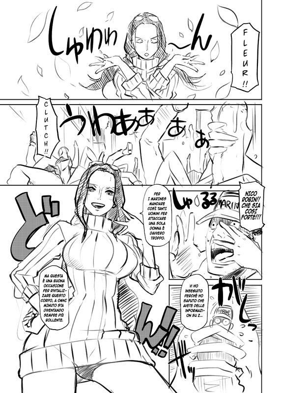Omakebon WEB Ban [EROQUIS! (Butcha-U)] (One Piece) [Italian] 이미지 번호 2
