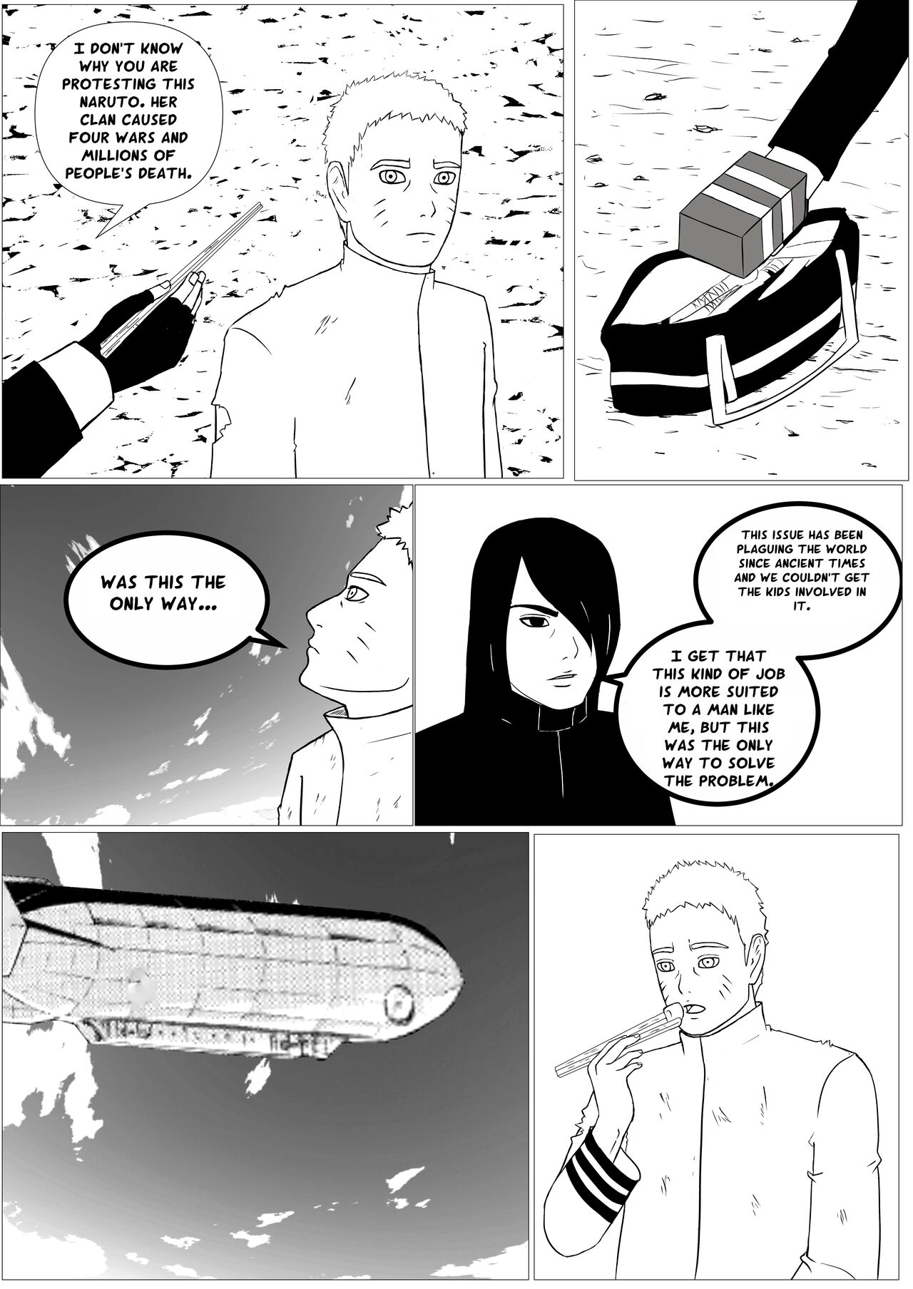 NARUTO : The Seventh Hokage Reborn ! CHAPTER 01 Bildnummer 5