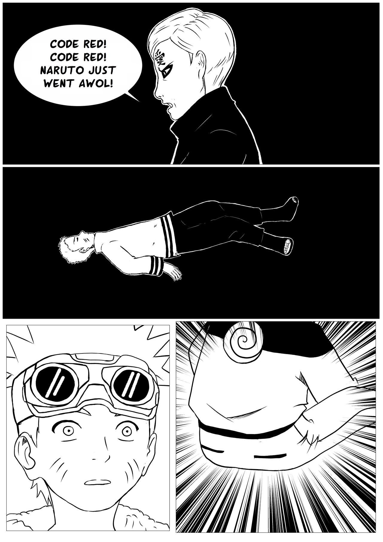 NARUTO : The Seventh Hokage Reborn ! CHAPTER 01 Bildnummer 9