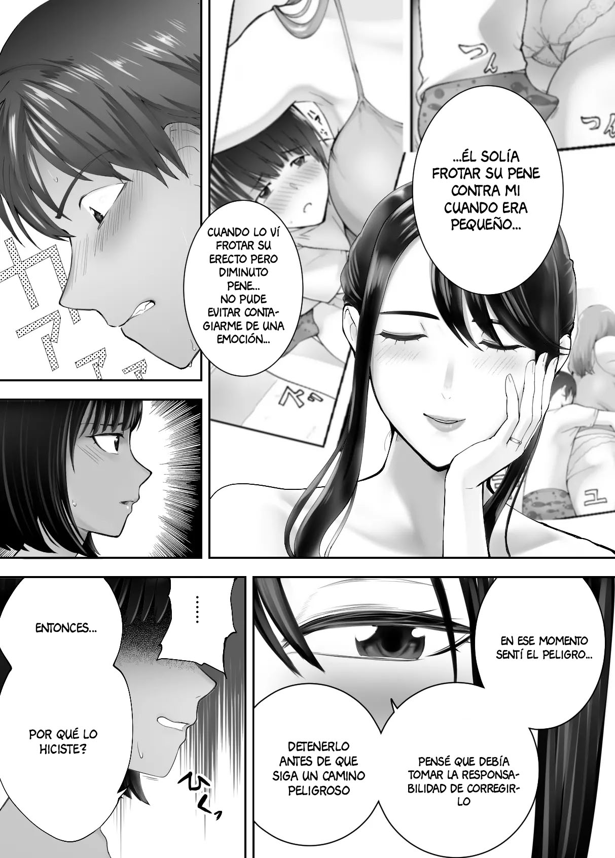 [Pink Sakuhin Okiba (Pink Taro)] Osananajimi ga Mama to Yatte Imasu. 7 [Spanish] [Anything Scan] Bildnummer 5