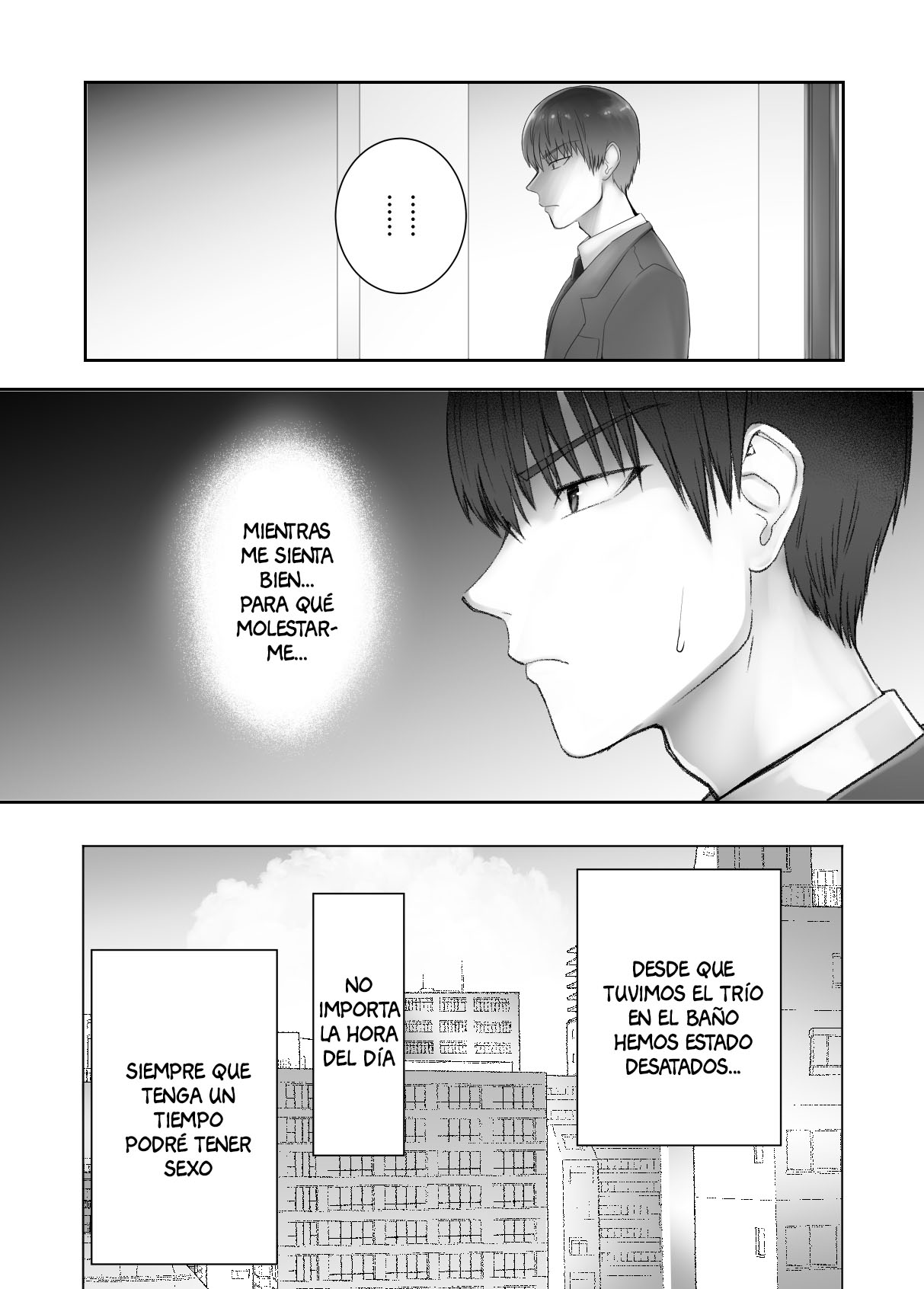 [Pink Sakuhin Okiba (Pink Taro)] Osananajimi ga Mama to Yatte Imasu. 8 [Spanish] [Anything Scan] image number 42