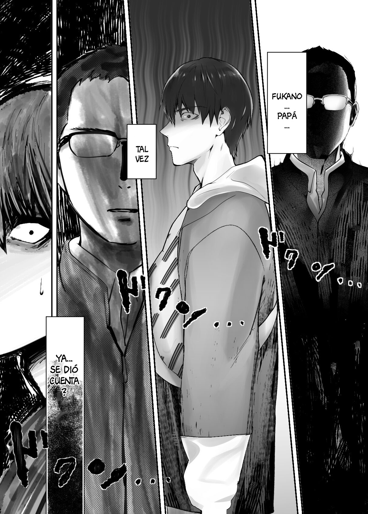 [Pink Sakuhin Okiba (Pink Taro)] Osananajimi ga Mama to Yatte Imasu. 8 [Spanish] [Anything Scan] image number 61