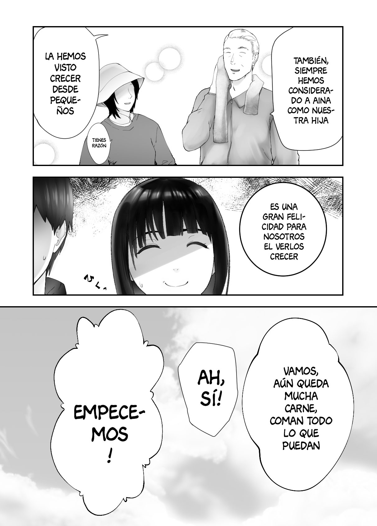 [Pink Sakuhin Okiba (Pink Taro)] Osananajimi ga Mama to Yatte Imasu. 8 [Spanish] [Anything Scan] image number 68