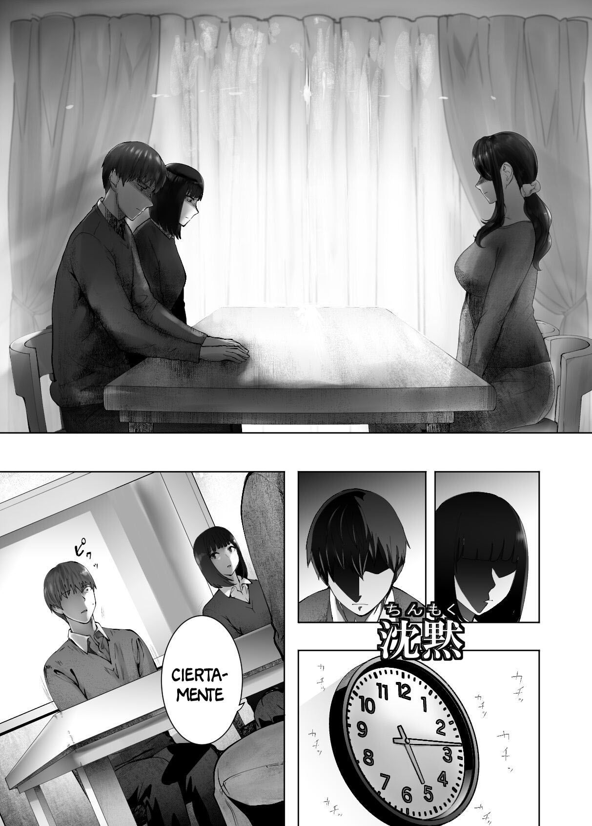 [Pink Sakuhin Okiba (Pink Taro)] Osananajimi ga Mama to Yatte Imasu. 9 [Spanish] [Anything Scan] 画像番号 62