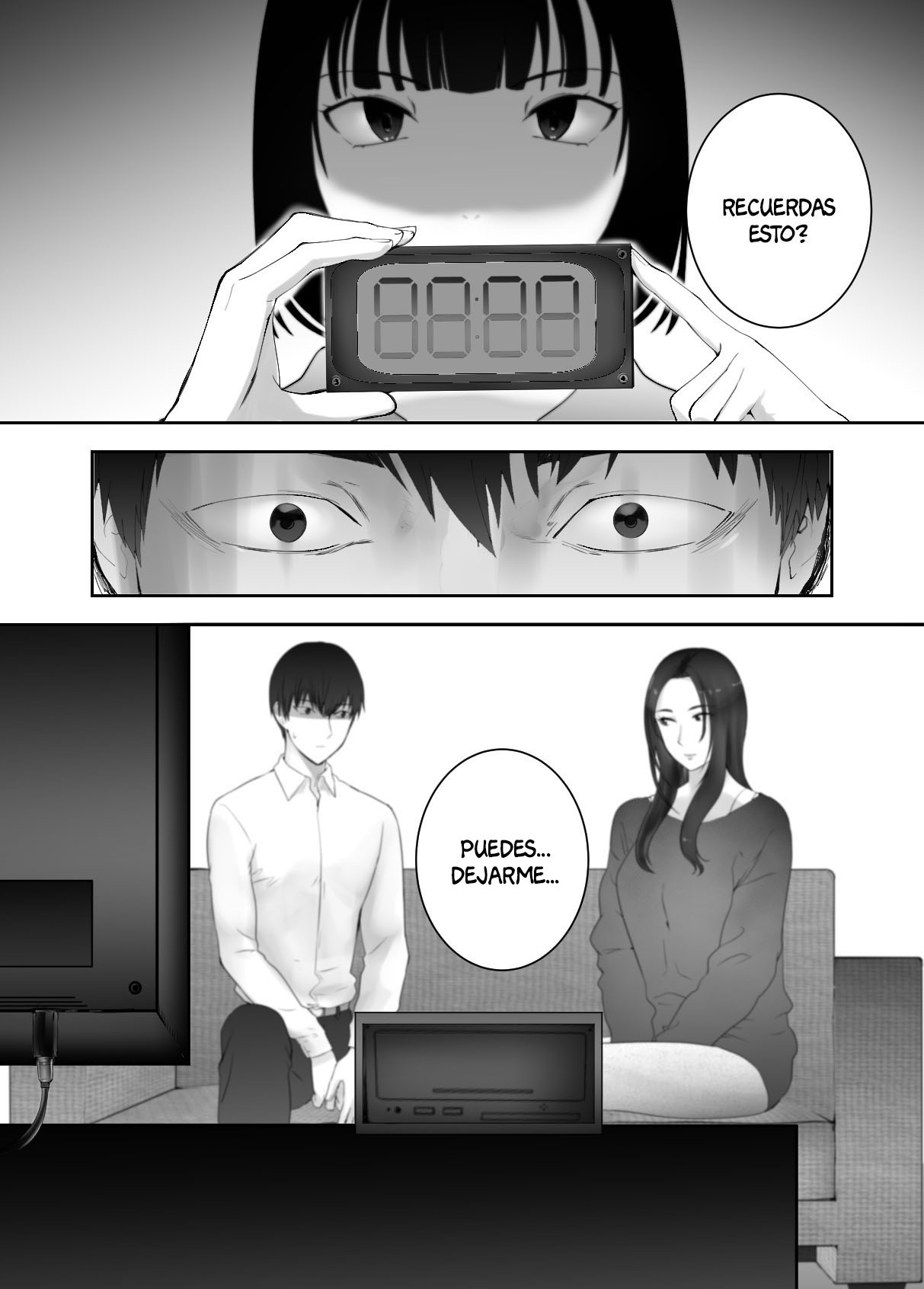 [Pink Sakuhin Okiba (Pink Taro)] Osananajimi ga Mama to Yatte Imasu. 9 [Spanish] [Anything Scan] 画像番号 74