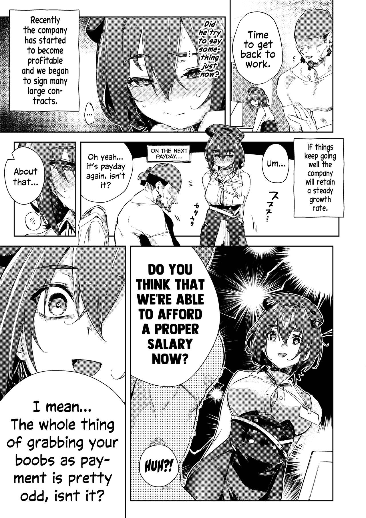 [Hikoushiki (CowBow)] Kyuuryou wa Omune ja Dame desu ka? | Can I Pay You With My Breasts? (Houshou Marine) [English] [Watson] [Digital] numero di immagine  4