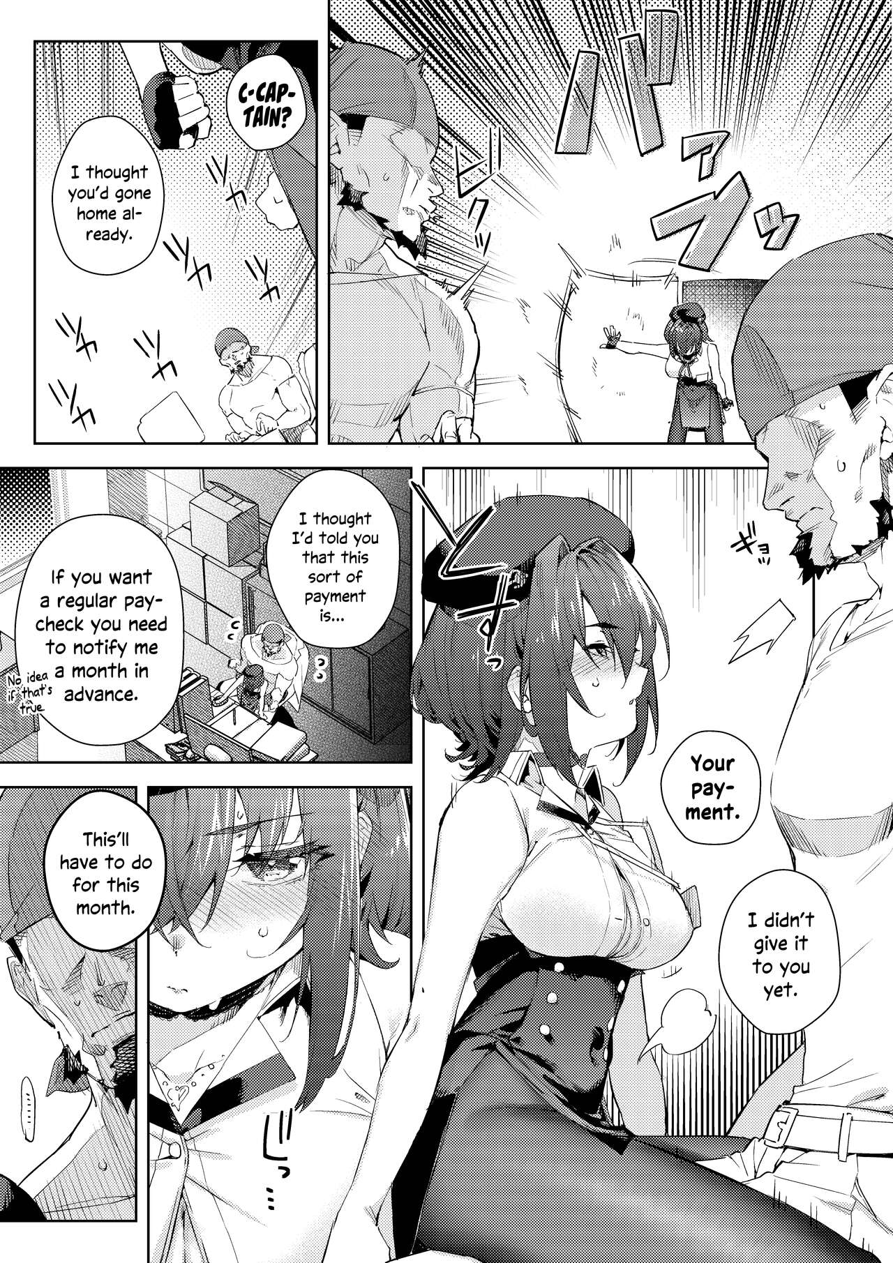 [Hikoushiki (CowBow)] Kyuuryou wa Omune ja Dame desu ka? | Can I Pay You With My Breasts? (Houshou Marine) [English] [Watson] [Digital] numero di immagine  8