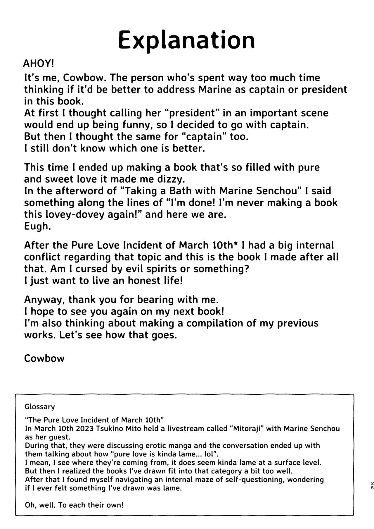 [Hikoushiki (CowBow)] Kyuuryou wa Omune ja Dame desu ka? | Can I Pay You With My Breasts? (Houshou Marine) [English] [Watson] [Digital] numero di immagine  24