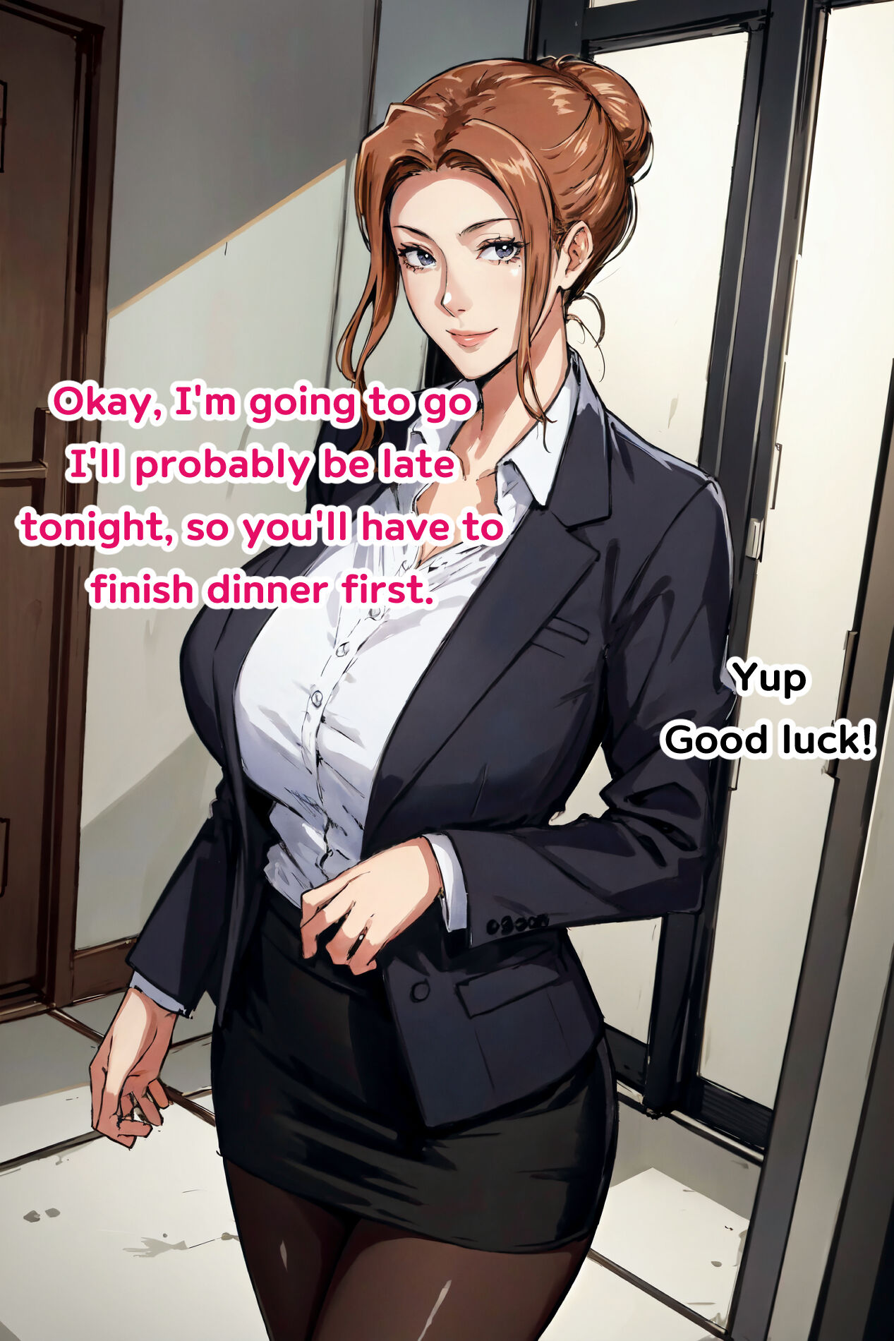 [コノバロフ] A married woman who is trampled somewhere: Chapter 2 [English] [AI Generated] 22eme image