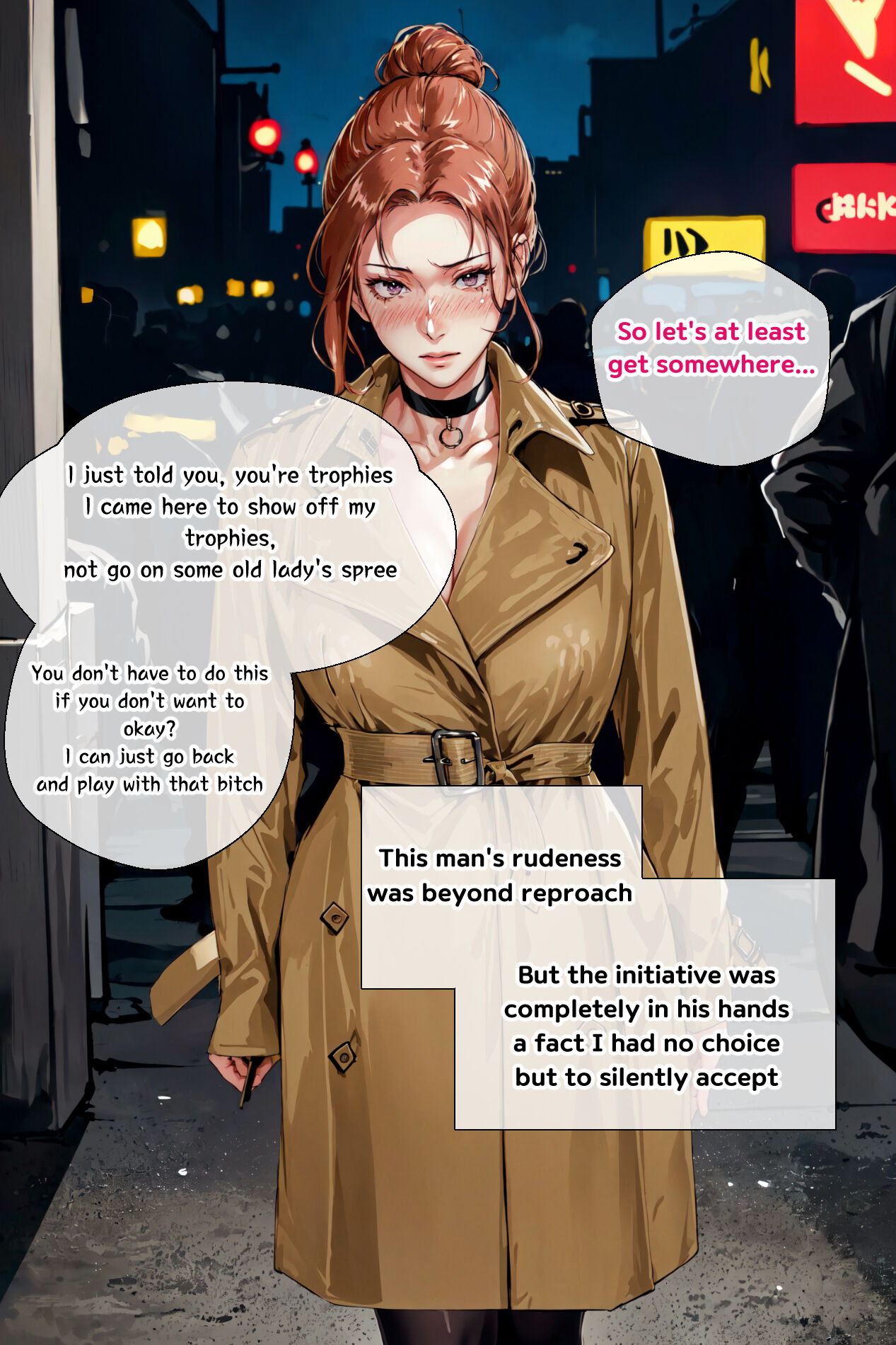 [コノバロフ] A married woman who is trampled somewhere: Chapter 3 [English] [AI Generated] 13eme image