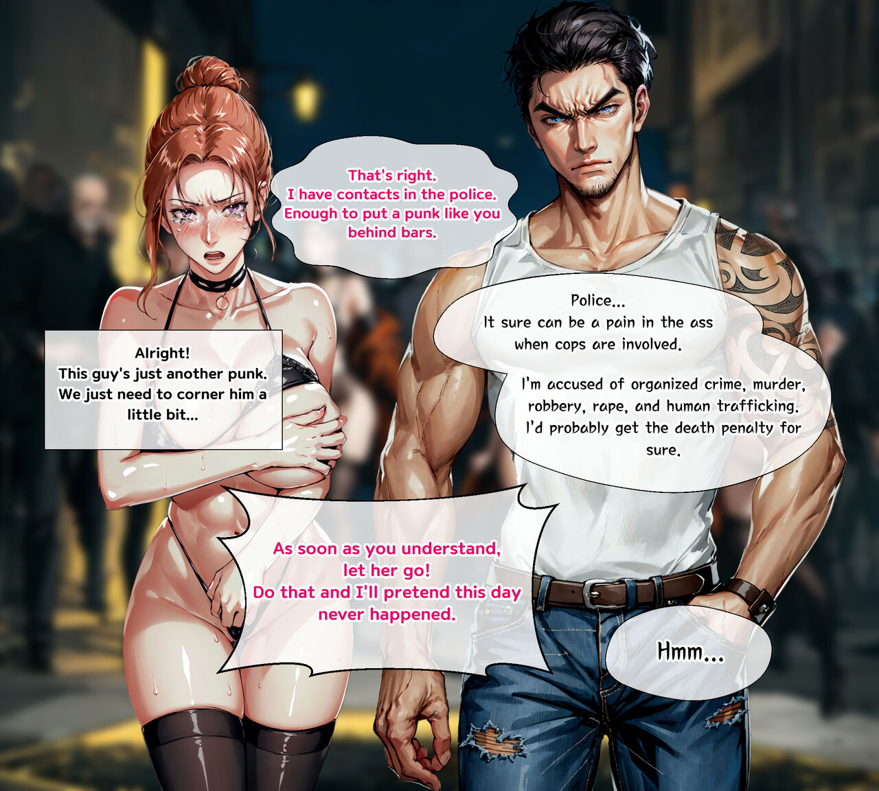 [コノバロフ] A married woman who is trampled somewhere: Chapter 5 [English] [AI Generated] 画像番号 16