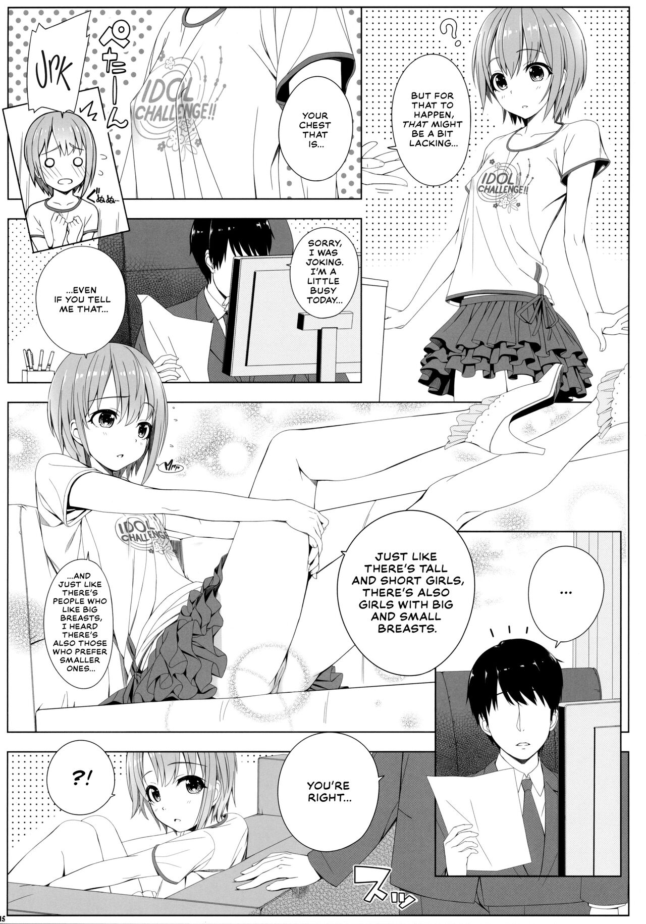 (C90) [DOUWA-KENSETSU (Nomura Teruya)] SESSION -BAD COMMUNICATION? 19- (THE IDOLM@STER CINDERELLA GIRLS)  [English] [Thennos Scans] 14eme image