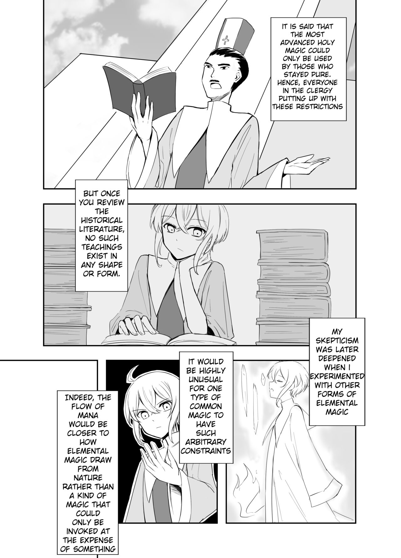 [Boukensha C] Crestfallen Futanari x Femboy Priest: Prepare to Cum Edition [English] [Digital] numero di immagine  14