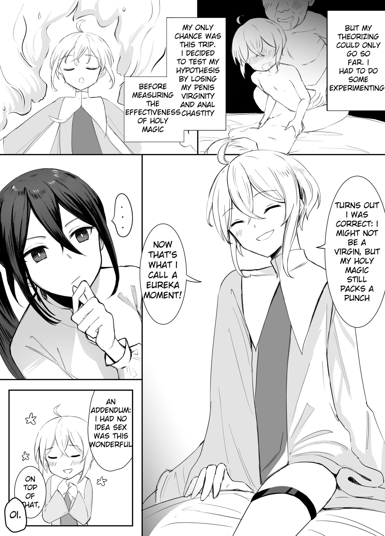 [Boukensha C] Crestfallen Futanari x Femboy Priest: Prepare to Cum Edition [English] [Digital] numero di immagine  15