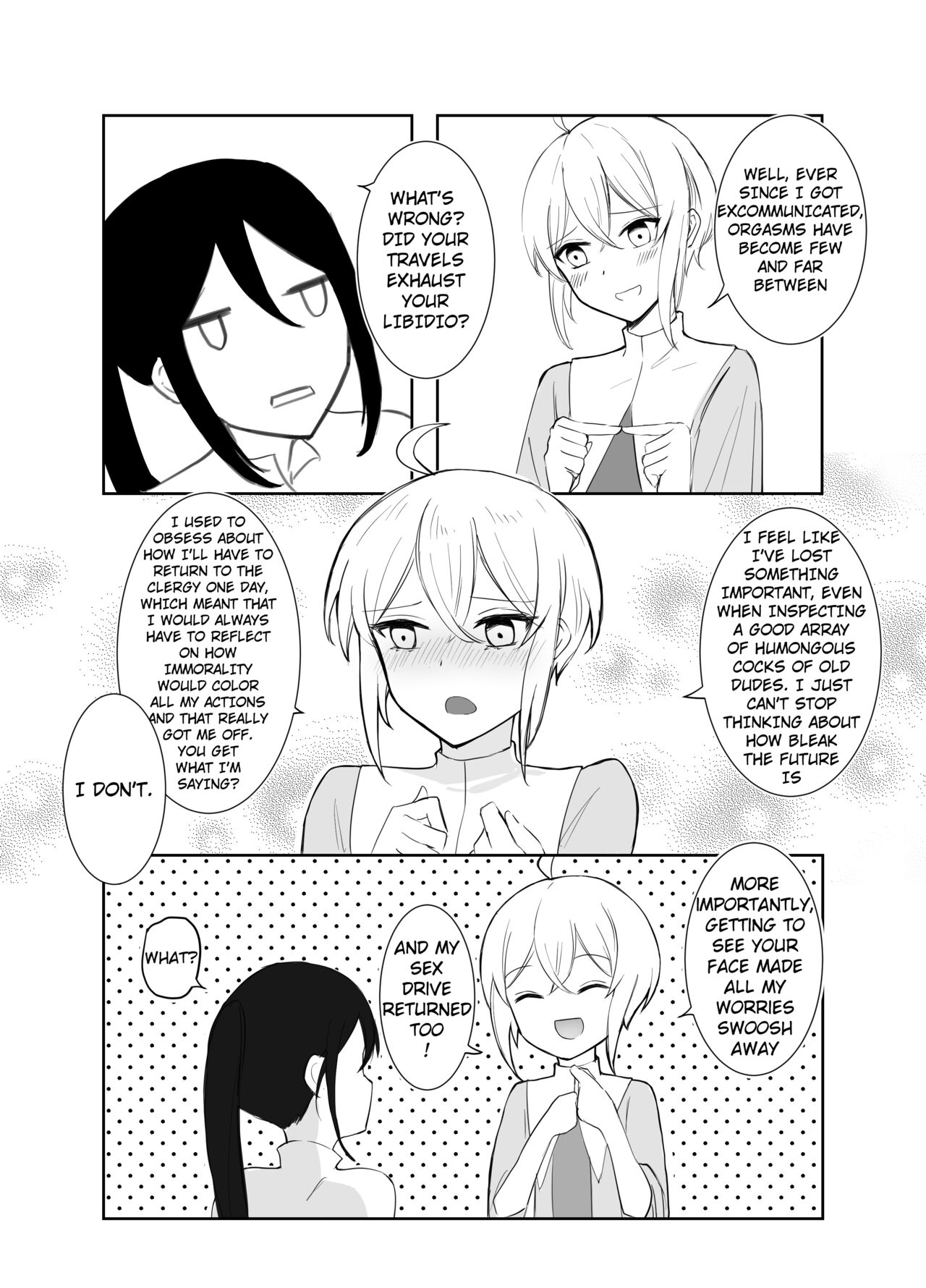 [Boukensha C] Crestfallen Futanari x Femboy Priest: Prepare to Cum Edition [English] [Digital] numero di immagine  18