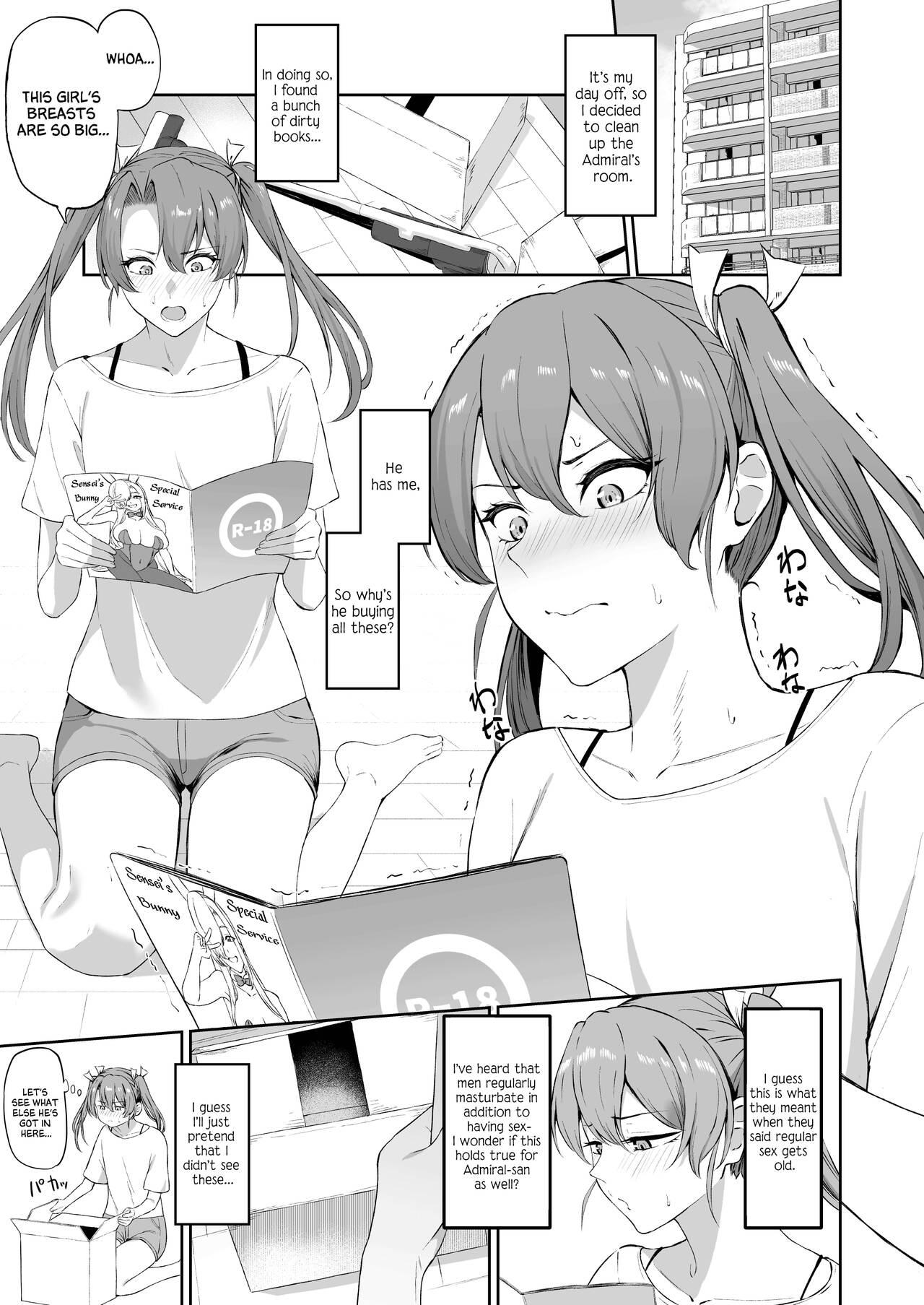 [Solo Play (Gaffe Takaman)] Kaku no Shiriana (Kantai Collection -KanColle-) [English] [Cuddlebuns] [Digital] numero di immagine  2