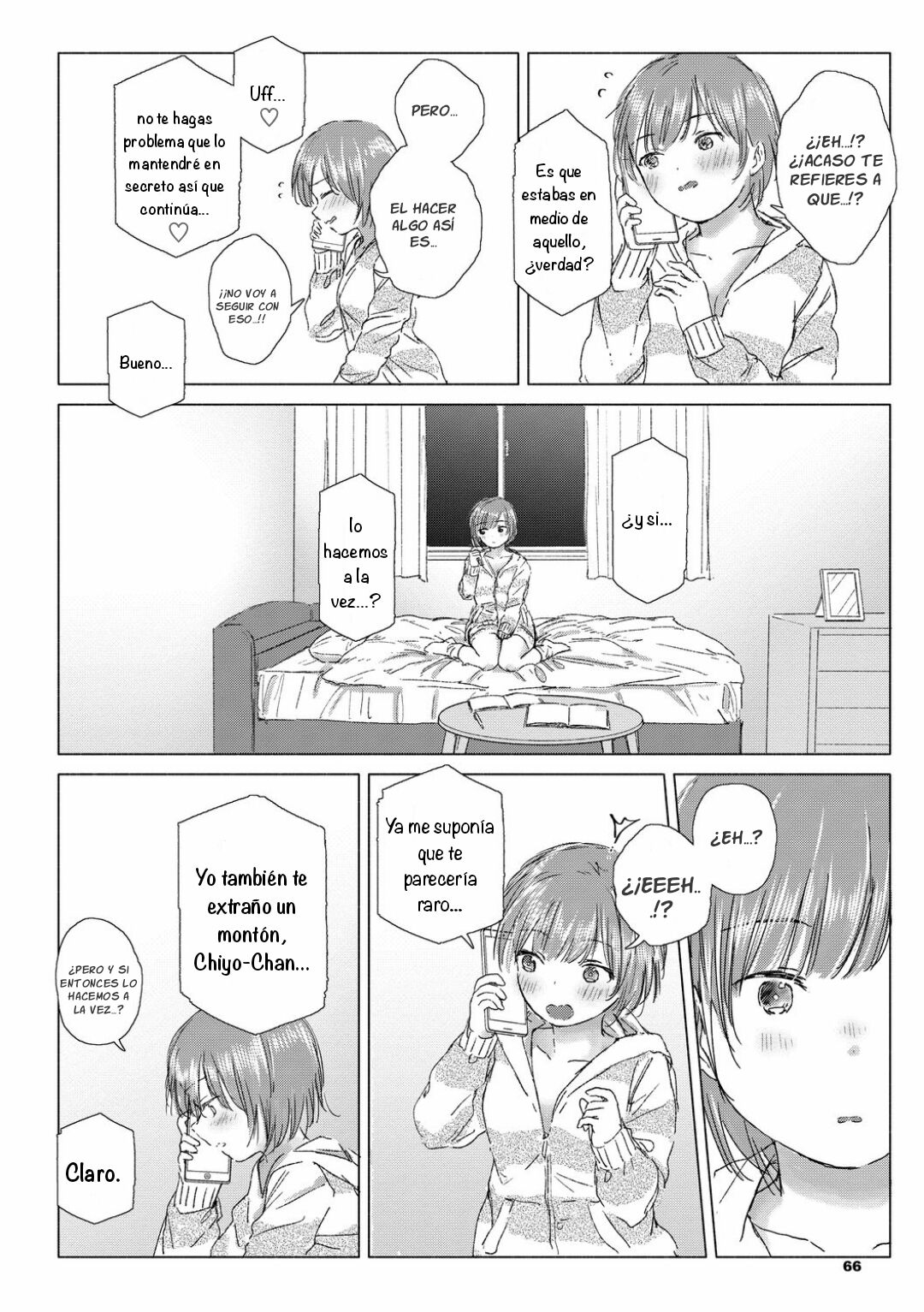 [syou] Yuri no Tsubomi ni Kuchibiru Furete Ch. 1-5 [Spanish] [Nekomi Fans] [Digital] Bildnummer 66