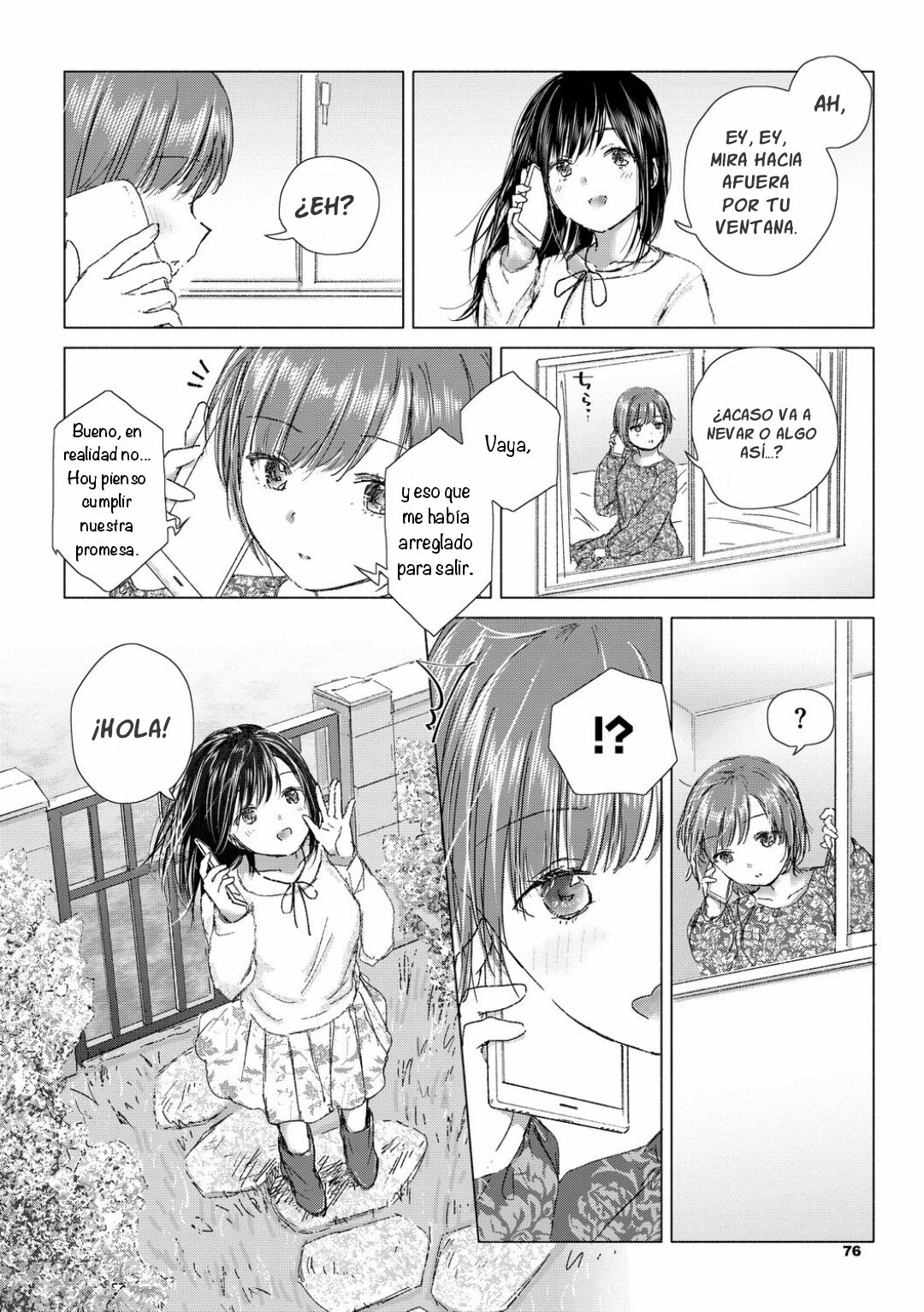 [syou] Yuri no Tsubomi ni Kuchibiru Furete Ch. 1-5 [Spanish] [Nekomi Fans] [Digital] Bildnummer 76