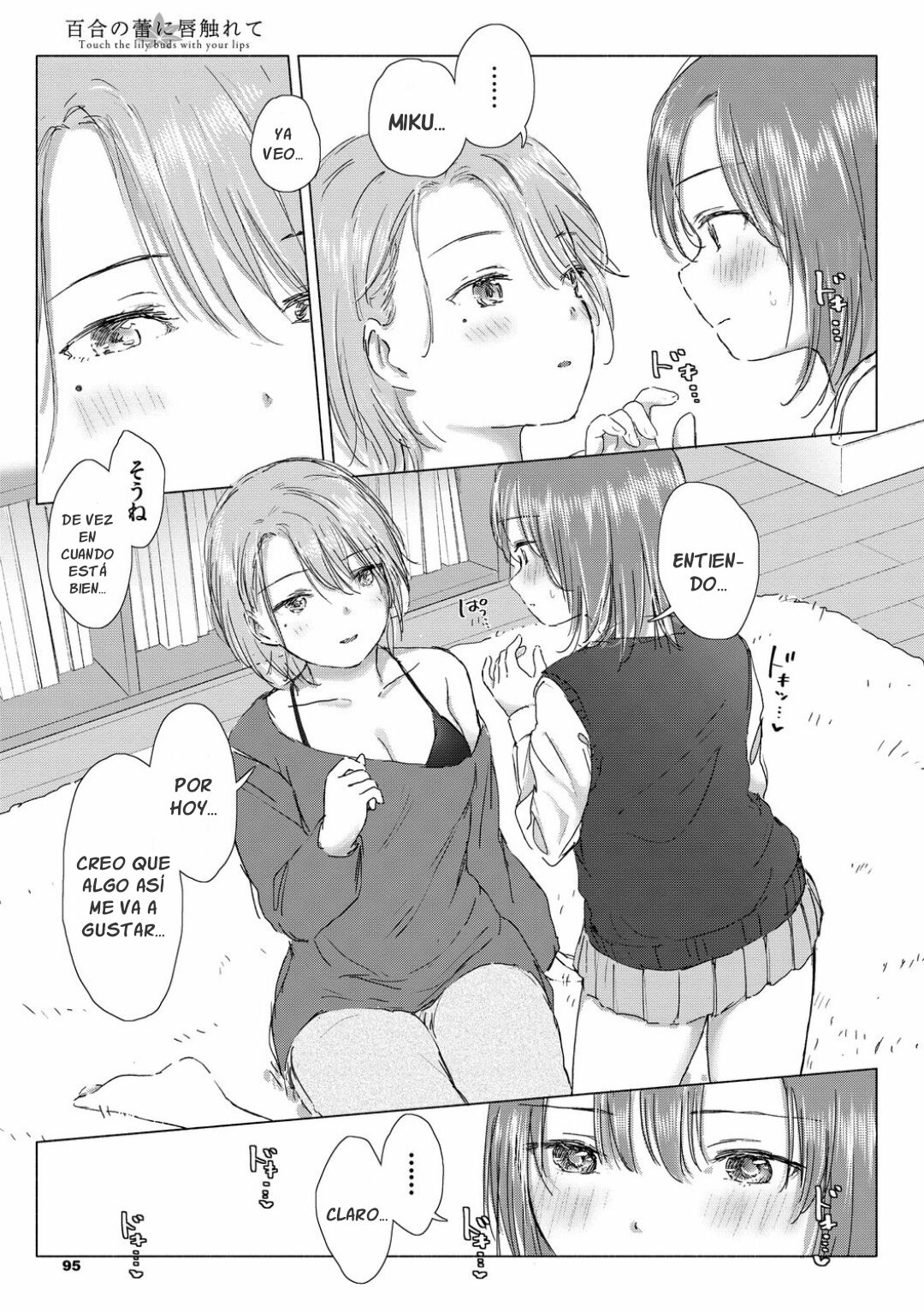 [syou] Yuri no Tsubomi ni Kuchibiru Furete Ch. 1-5 [Spanish] [Nekomi Fans] [Digital] Bildnummer 95