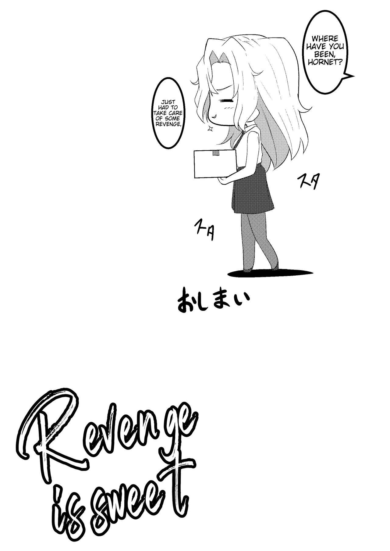 [Black lacquer (Kuro Urushi)] Revenge is sweet (Kantai Collection -KanColle-) [English] [Mikodayo] [Digital] image number 19