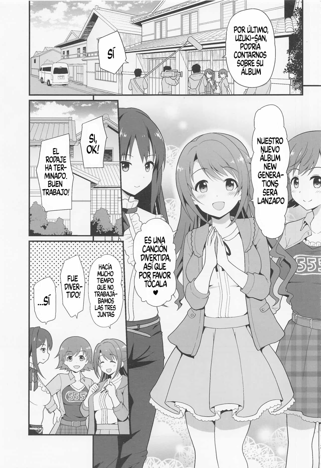 [Haniya (Hanini)] Kankin Idol (THE IDOLM@STER CINDERELLA GIRLS) [Spanish] image number 2