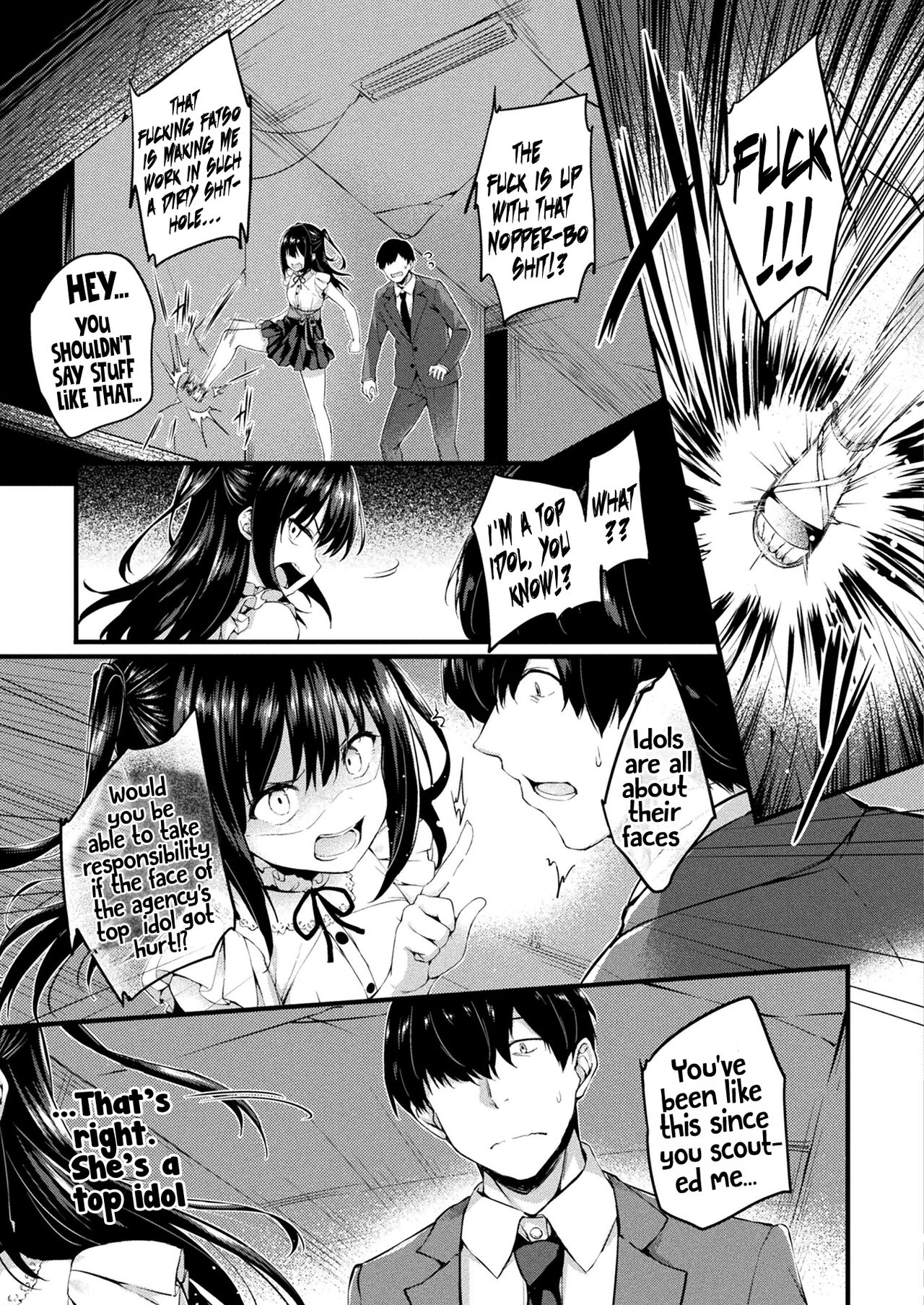 [Tirotata] Haritsuketa Egao | Pasted-On Smile (COMIC Unreal 2022-08 Vol. 98) [English] [Digital] 3eme image