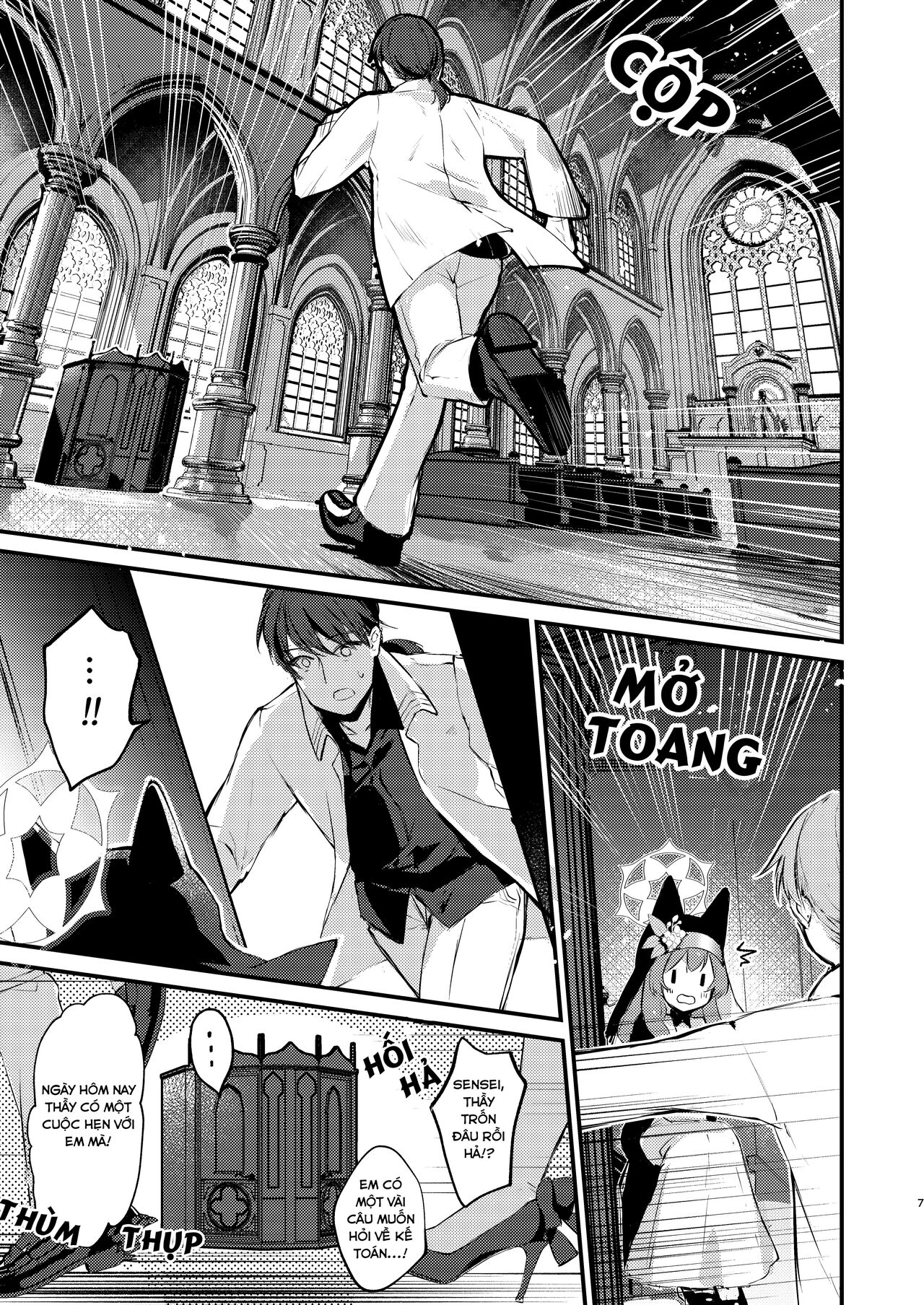 [tete-a-tete (Yuunagi Show)] Kourin no Kobako -Hikari no Kobako- (Blue Archive) [Vietnamese Tiếng Việt] [Digital] image number 6