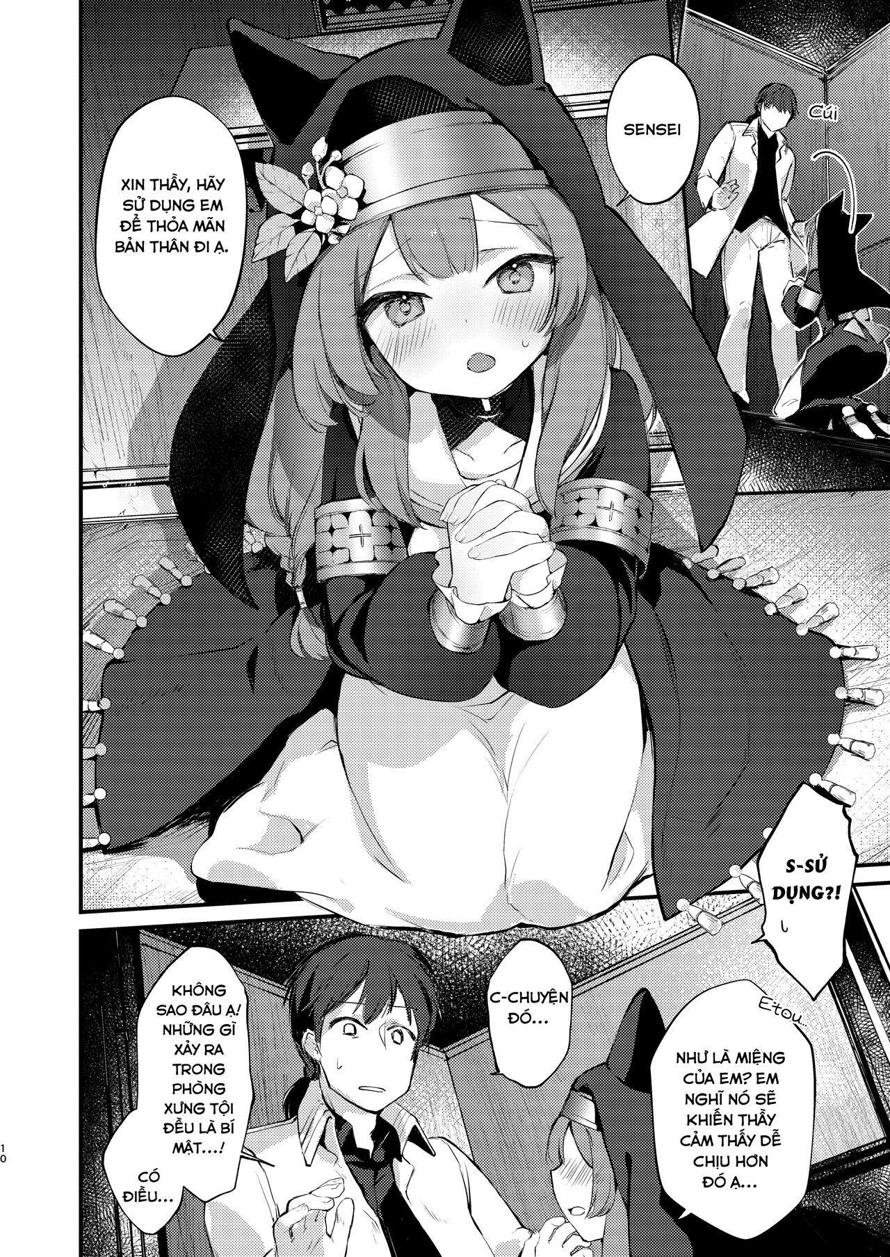 [tete-a-tete (Yuunagi Show)] Kourin no Kobako -Hikari no Kobako- (Blue Archive) [Vietnamese Tiếng Việt] [Digital] image number 9