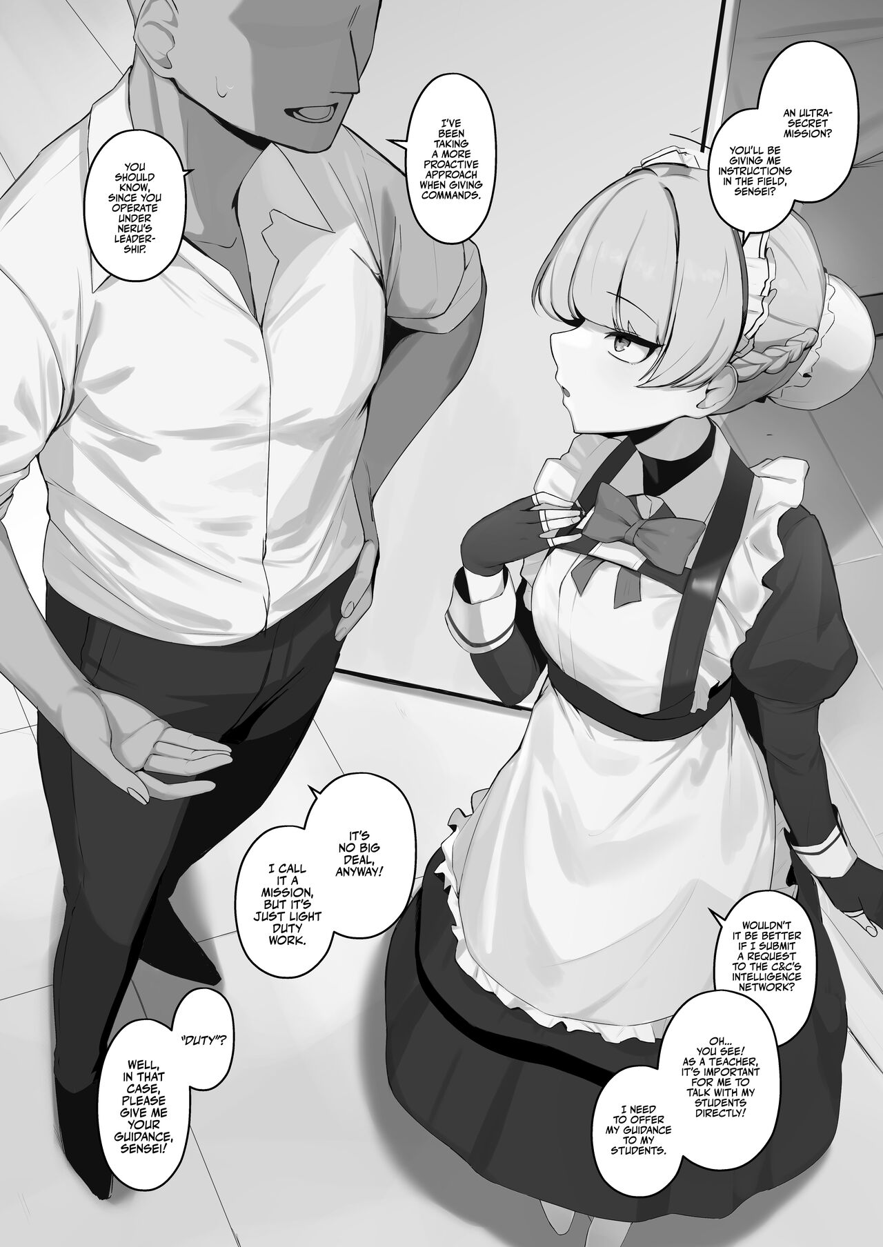 [WAKUWAKU DINING (Wakuwaku Kitchen)] Toumeikanno. (Blue Archive) | Bare Feelings [English] [Team Rabu2] [Digital] 画像番号 35