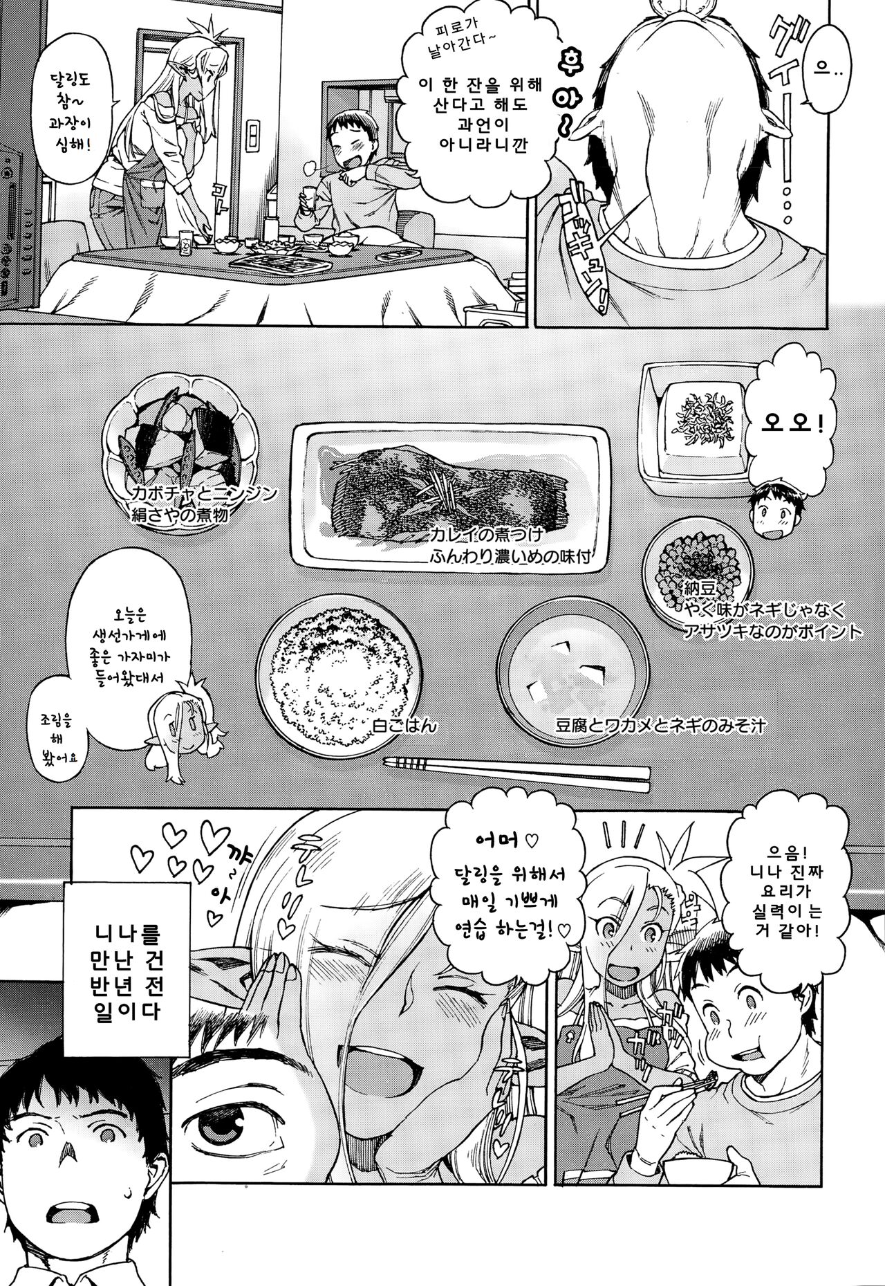 [Hidiri Rei] Ore no Yome ga Dark Elf na Ken | 내 다크 엘프 아내의 경우 (COMIC X-EROS #25) [Korean] 图片编号 4