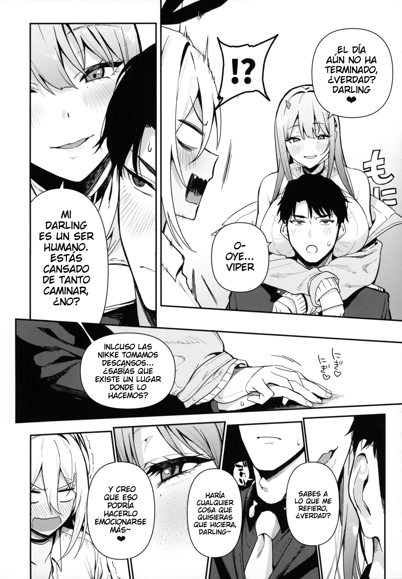 [Ikihaji Hummingbird (Amano Don)] Gals Showdown (Goddess of Victory: Nikke) [Spanish] Bildnummer 7