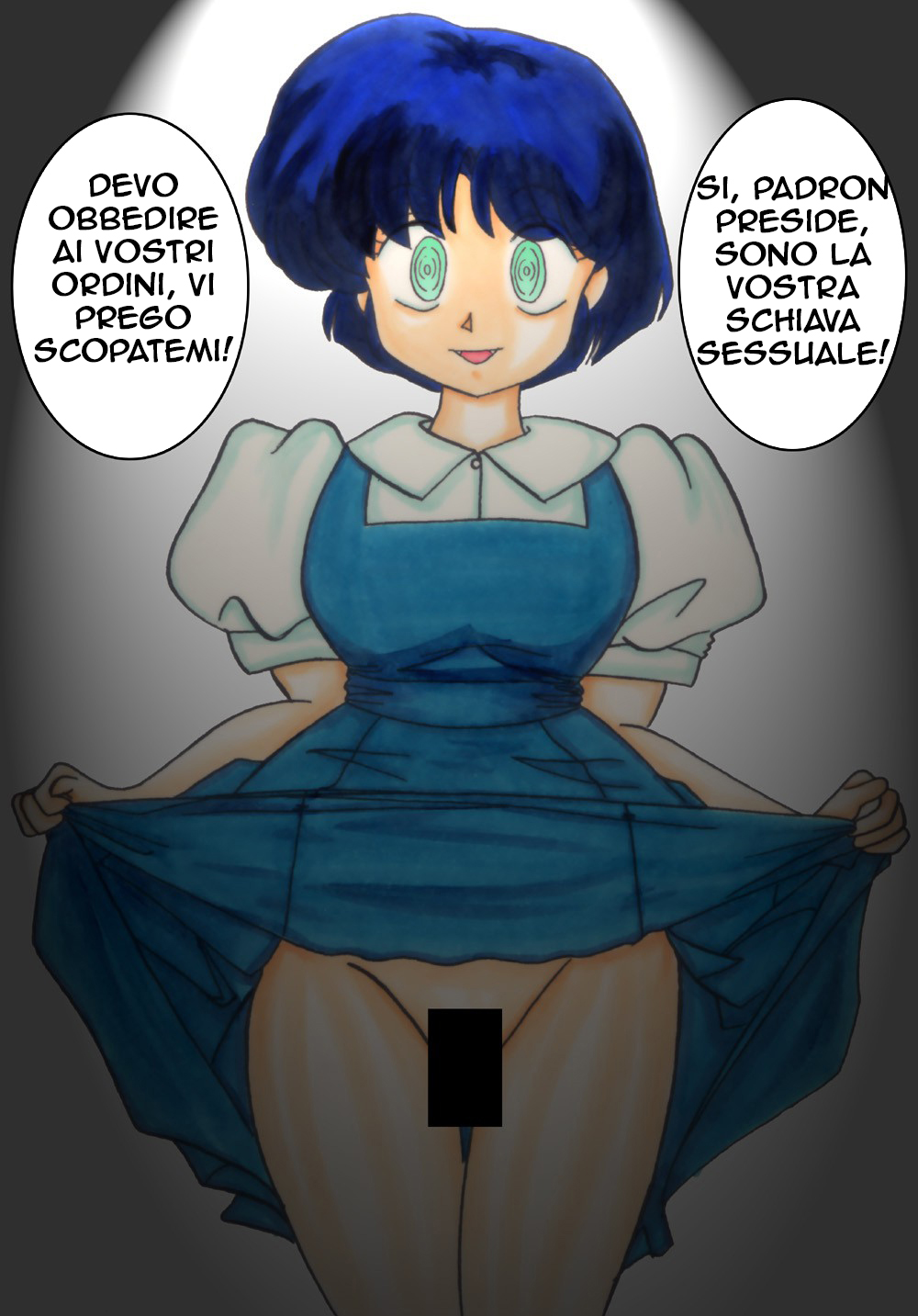 [Light Rate Port Pink] Saimin SEX Dorei -AKANE- (Ranma 1/2) [italian] Bildnummer 24