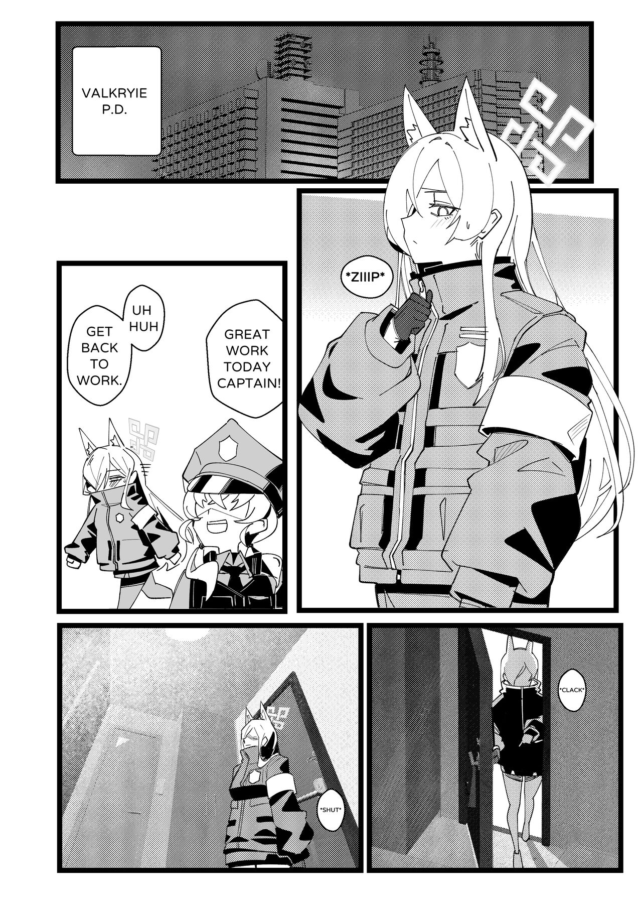 [煙宅] 尾刃局長 警紀崩壞 | Captain Ogata, Corruption of Police Discipline (ブルーアーカイブ) [英語] [DL版] numero di immagine  3