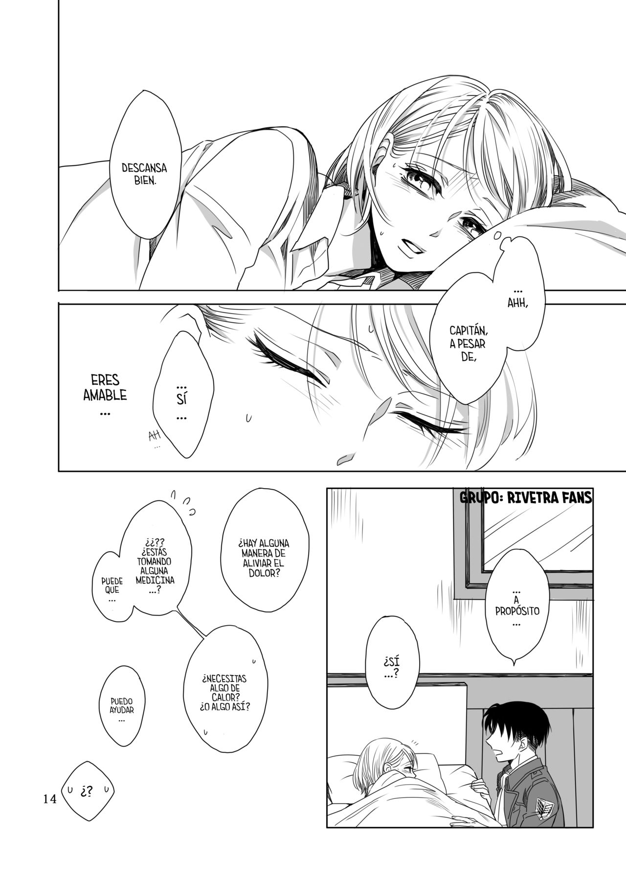 [(Ateka)] (B774978) (V3) Un momento delicado (Shingeki no Kyojin) [Spanish] [Mr. Nugget] image number 13