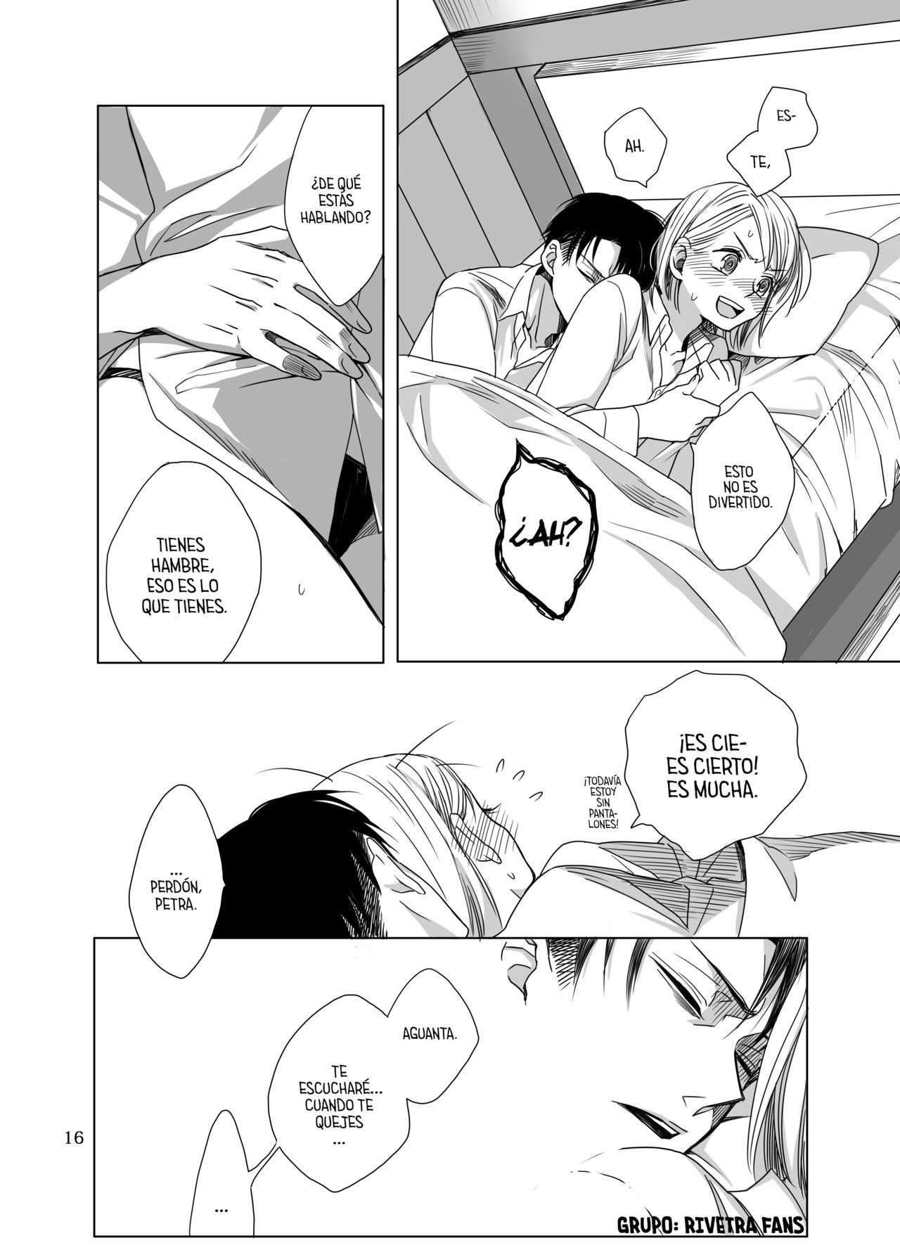 [(Ateka)] (B774978) (V3) Un momento delicado (Shingeki no Kyojin) [Spanish] [Mr. Nugget] image number 15