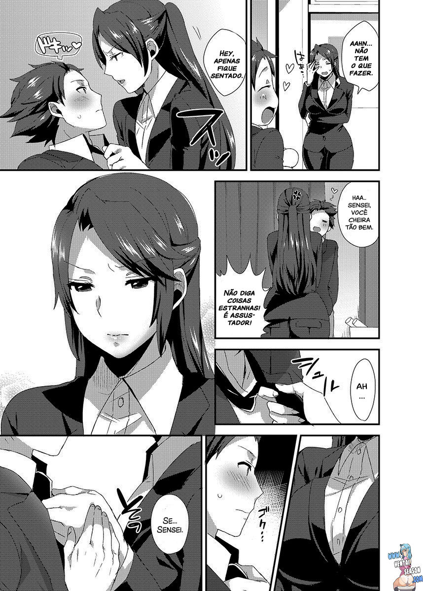 [Mogiki Hayami] Ore no Sensei ga Ero Sugite Gaman Dekinai [Portuguese-BR] [Hentai Season] [Digital] imagen número 4