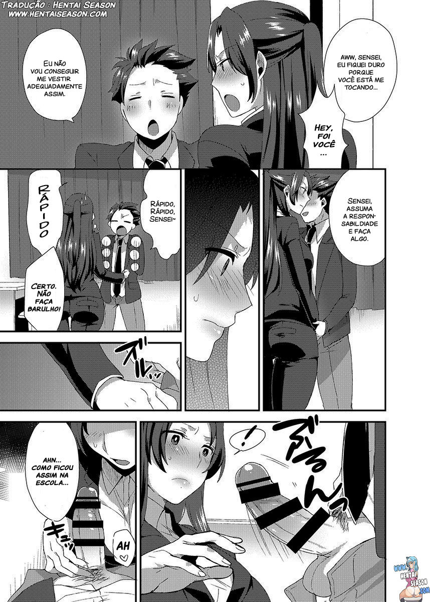 [Mogiki Hayami] Ore no Sensei ga Ero Sugite Gaman Dekinai [Portuguese-BR] [Hentai Season] [Digital] imagen número 6