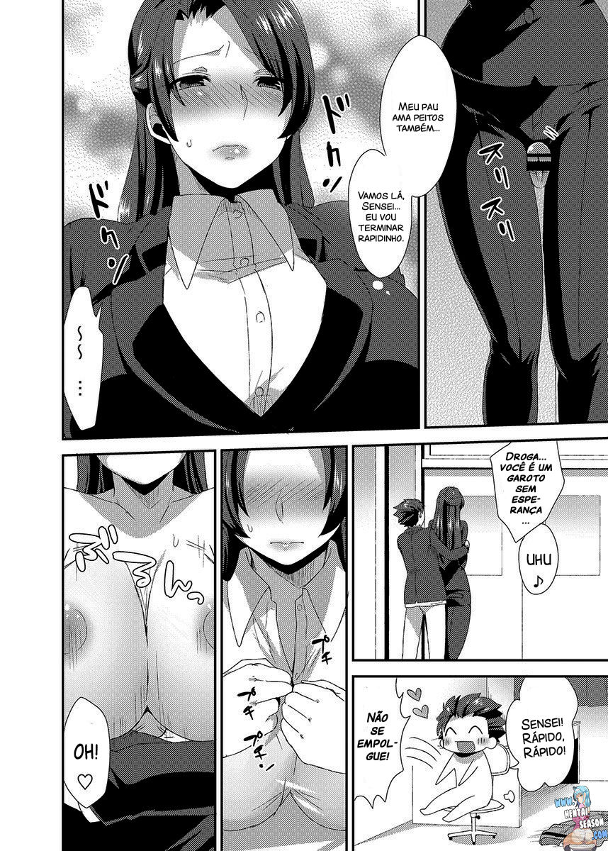 [Mogiki Hayami] Ore no Sensei ga Ero Sugite Gaman Dekinai [Portuguese-BR] [Hentai Season] [Digital] imagen número 9