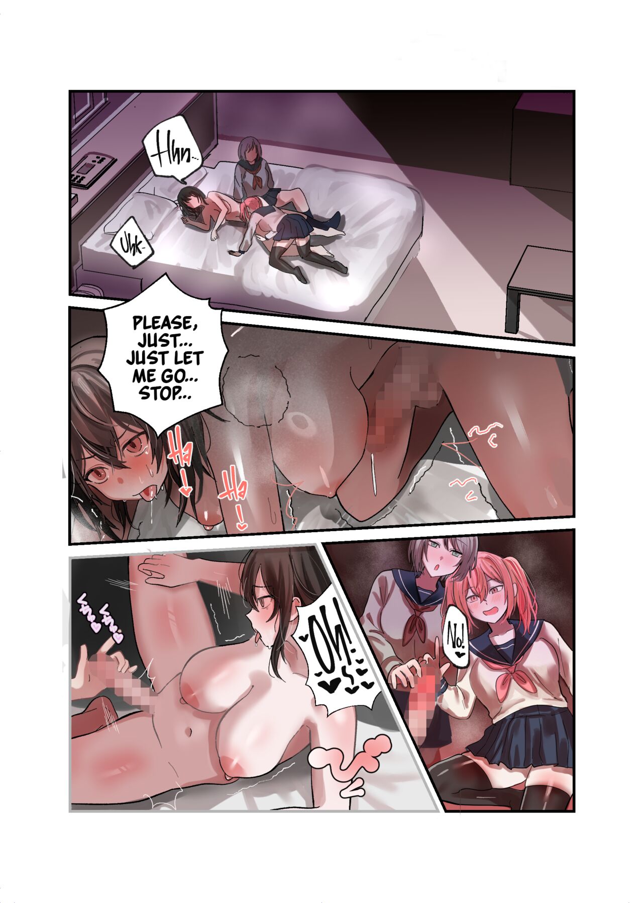 [Fukikoboshi (Tsutuura)] Yuutousei Mazomesu JK, Futanari Onabare~ Ijimekko ni Hasamare Sakuseitaikyuu! [English] [A Cool Person] [Digital] numero di immagine  32