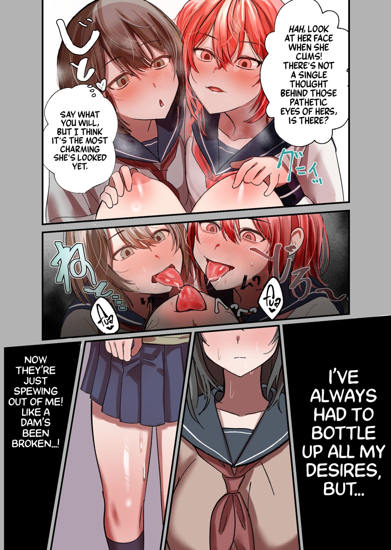 [Fukikoboshi (Tsutuura)] Yuutousei Mazomesu JK, Futanari Onabare~ Ijimekko ni Hasamare Sakuseitaikyuu! [English] [A Cool Person] [Digital] numero di immagine  34