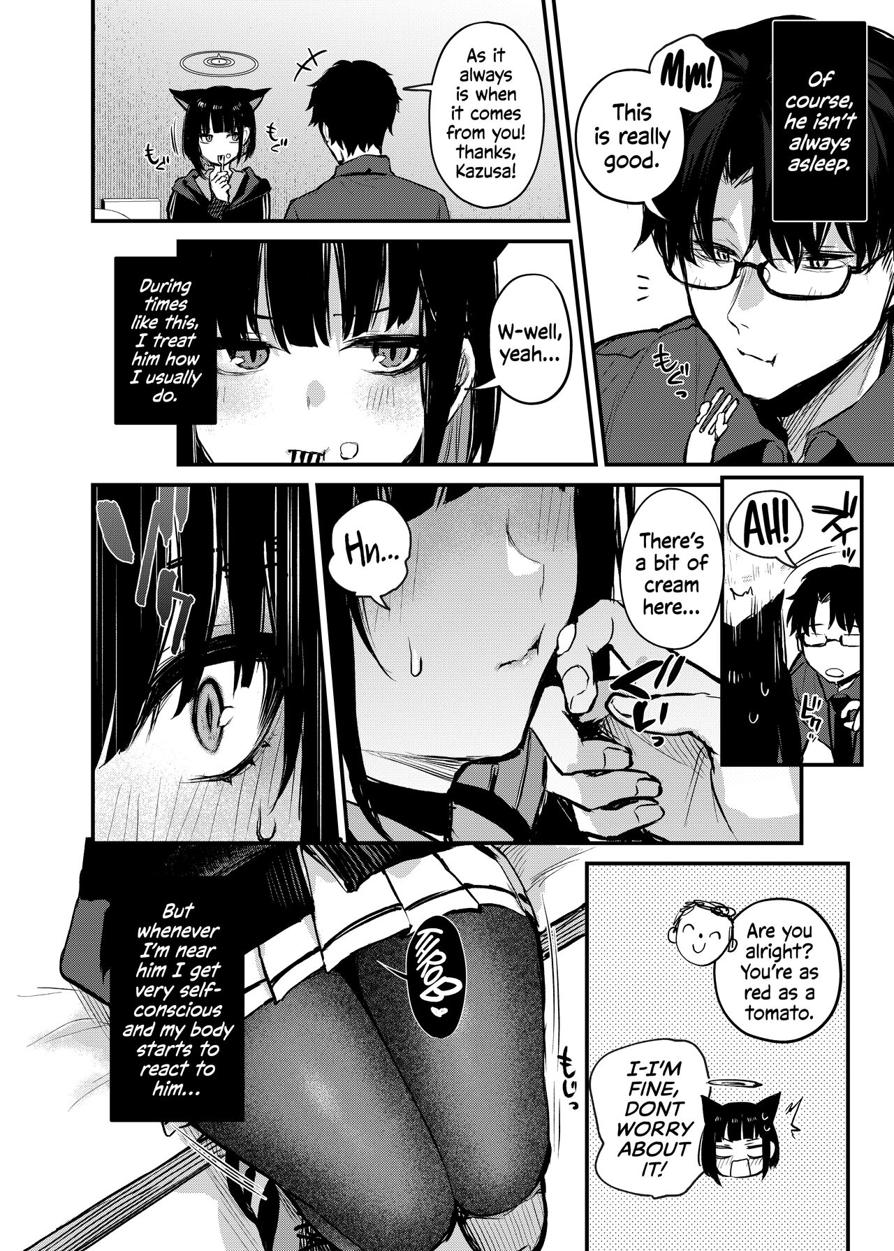 [Osenbei no Mori (Danimaru)] Kyouyama Kazusa no Amai Himitsu | Kyouyama Kazusa's Sweet Secret (Blue Archive) [English] [Watson] [Digital] numero di immagine  15