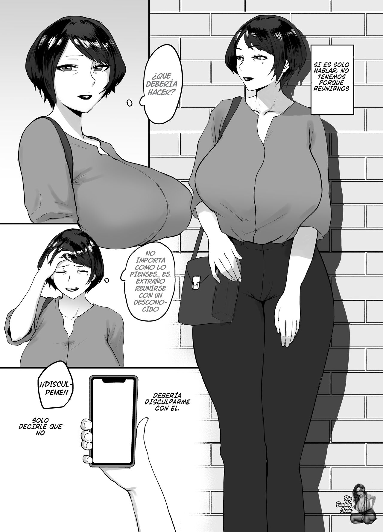 [Central Field (Paio)] Hitozuma Eriko no Futei Kiroku [Spanish] [BigDaddyScan] 画像番号 8