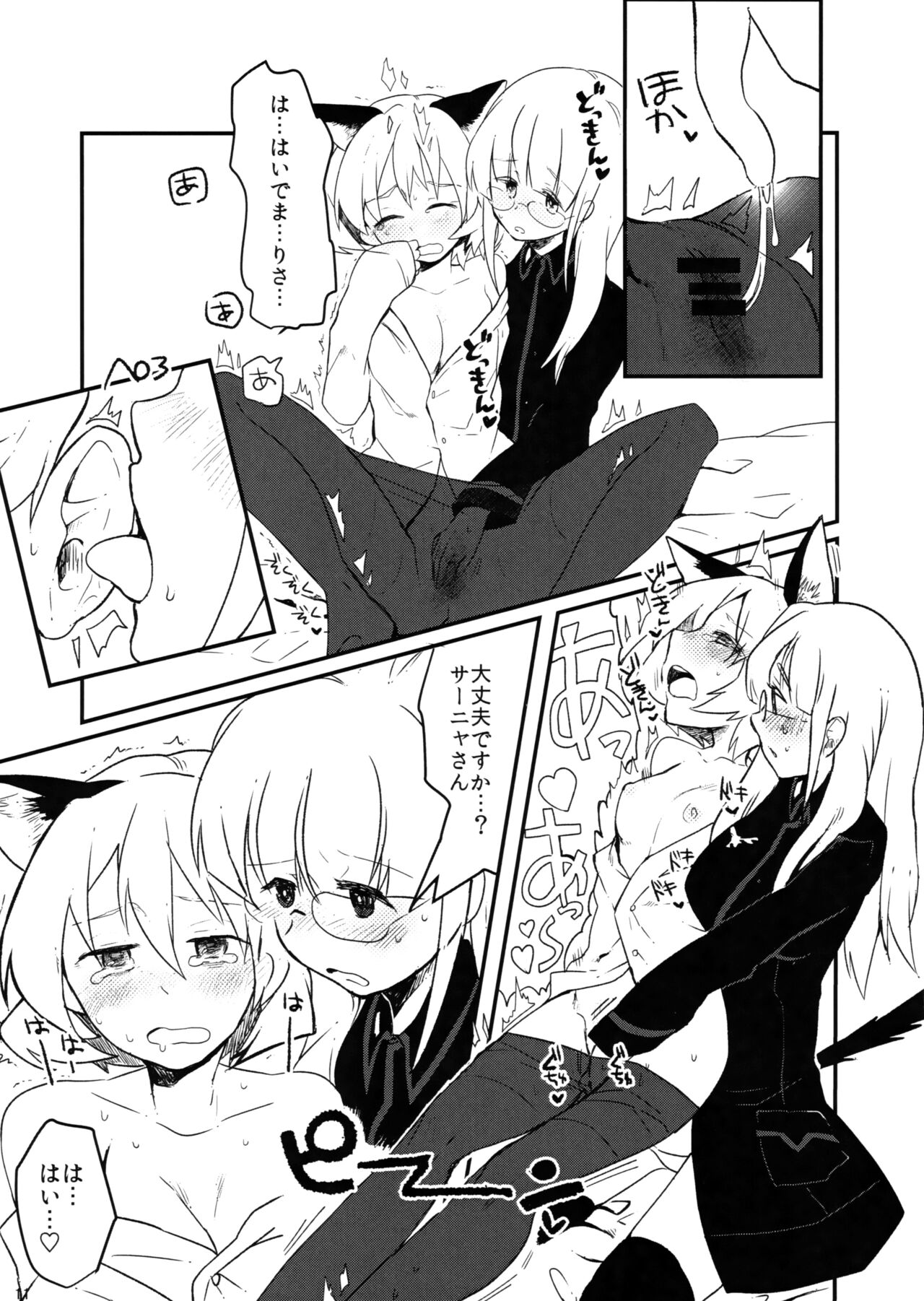 (C95) [Syunkashuutou (Ika)] Naisho Twins (Strike Witches) 图片编号 11