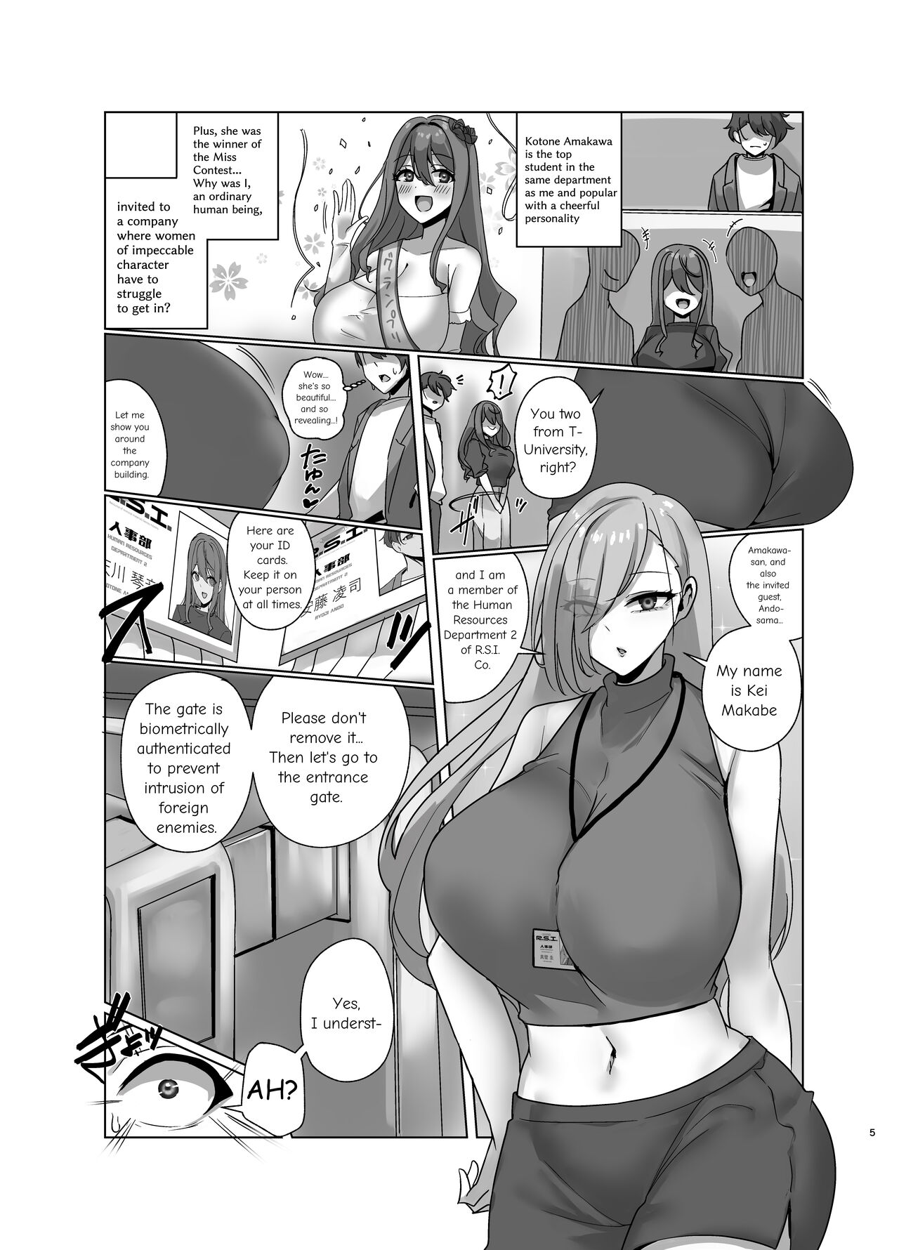 Watashi,-sei-gu (onaho) ni narimasu!~ R. S. I.-Sha intān katsudō kiroku ~ [english] image number 5