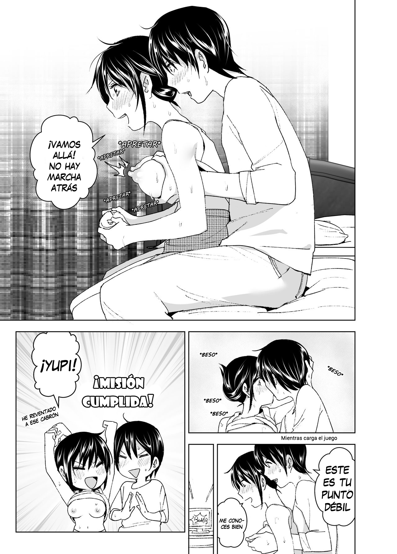 [Supe (Nakani)] Onii-chan to Issho! [Spanish] [arKram] [Decensored] [Digital] image number 35