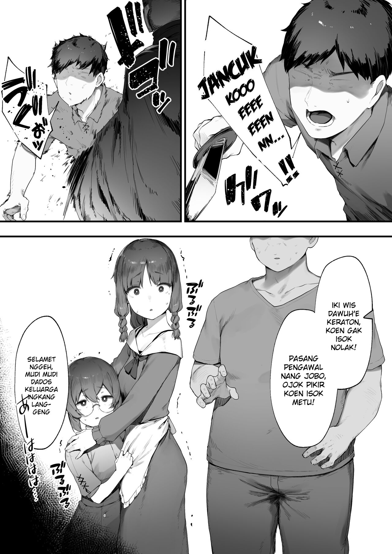 [Nigiri Usagi] Oujo no Meirei de Stalker to Kekkon Saserareru Hanashi 1 [Jowo Arekan] [Gagak_Ireng] image number 9